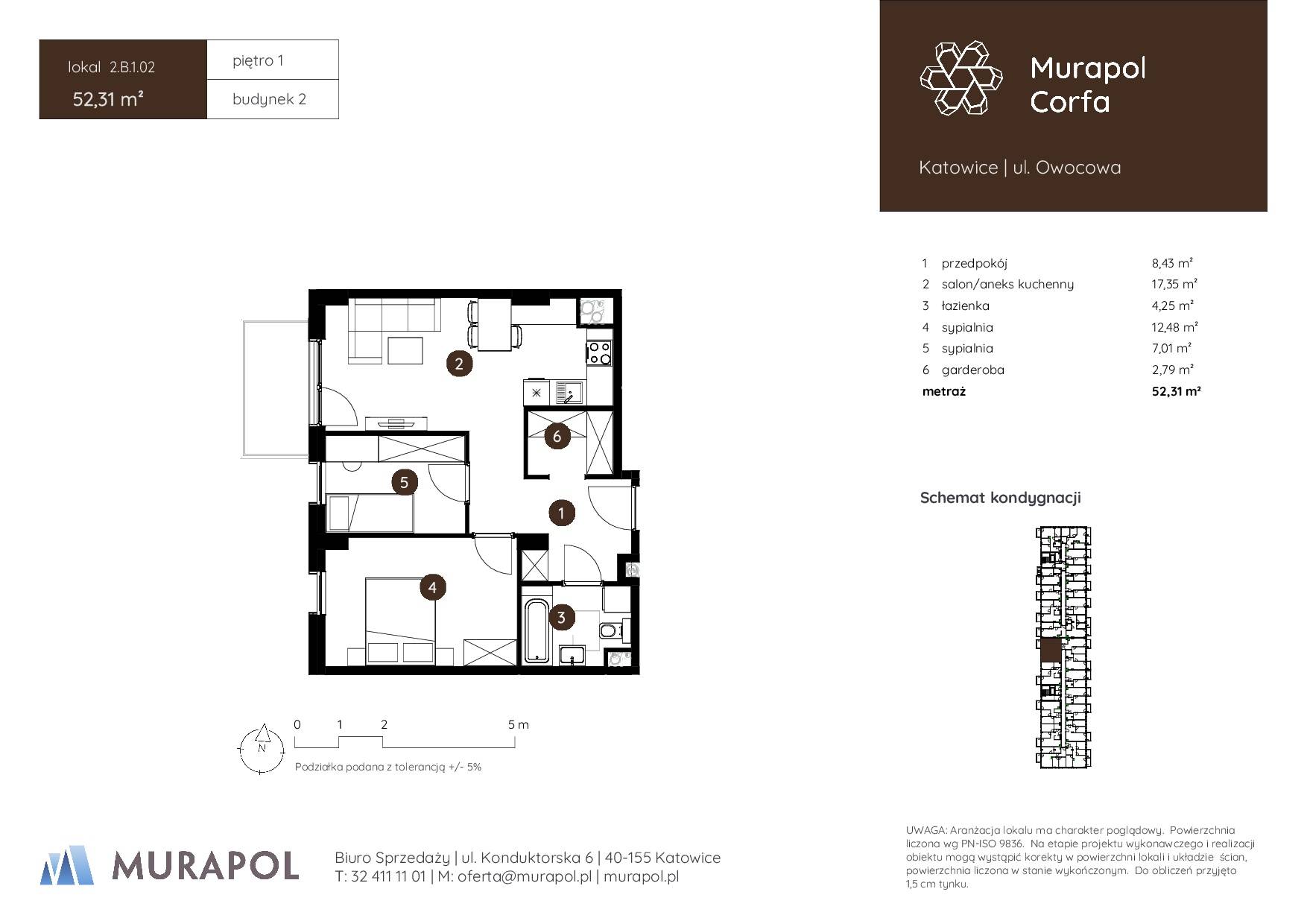 Murapol Corfa – inwestycja Murapol - lokal 2.B.1.02, budynek B