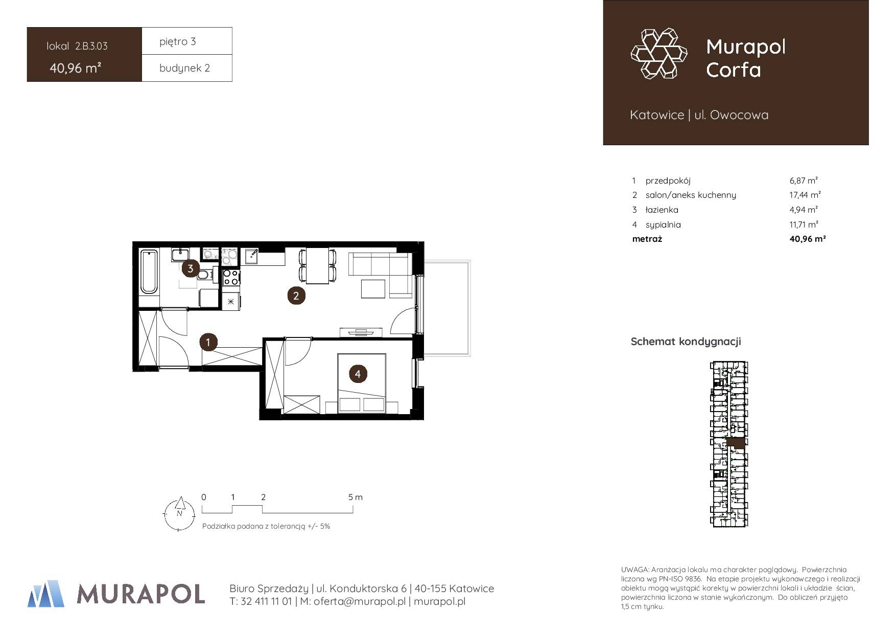 Murapol Corfa – inwestycja Murapol - lokal 2.B.3.03, budynek B