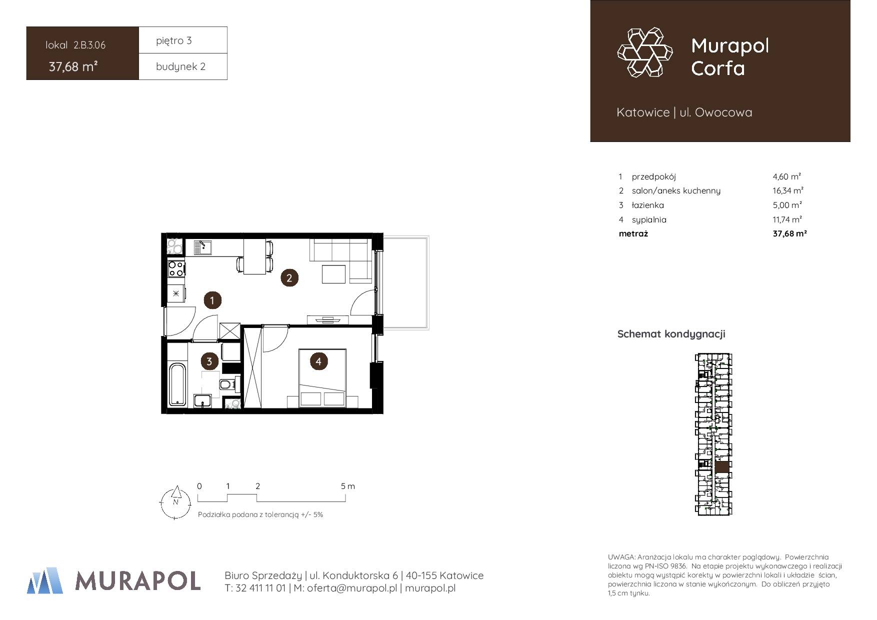 Murapol Corfa – inwestycja Murapol - lokal 2.B.3.06, budynek B