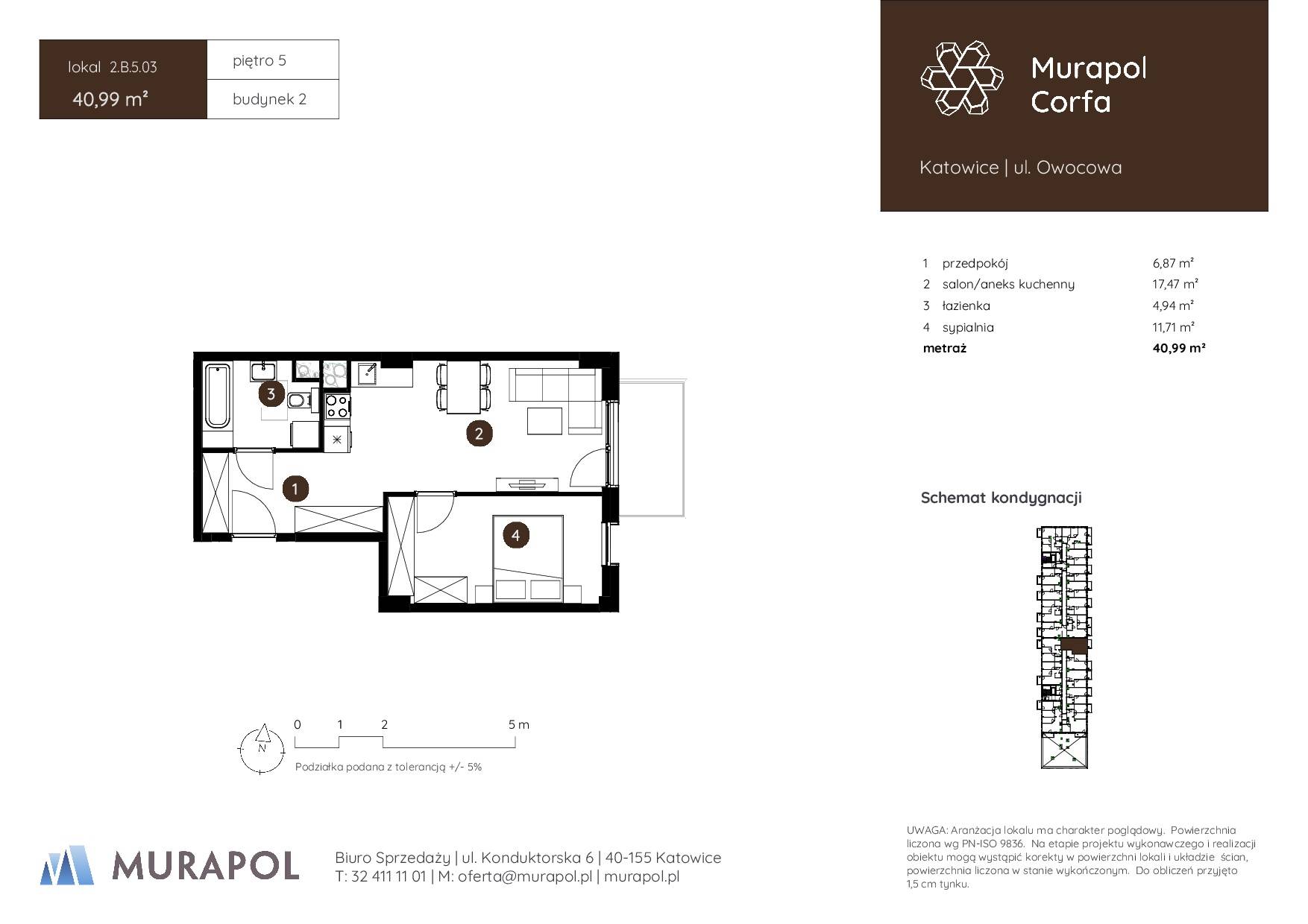 Murapol Corfa – inwestycja Murapol - lokal 2.B.5.03, budynek B