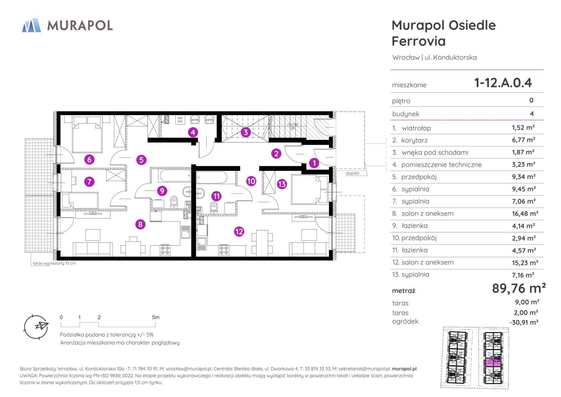 Murapol Osiedle Ferrovia - lokal 1-12.A.0.4, budynek A