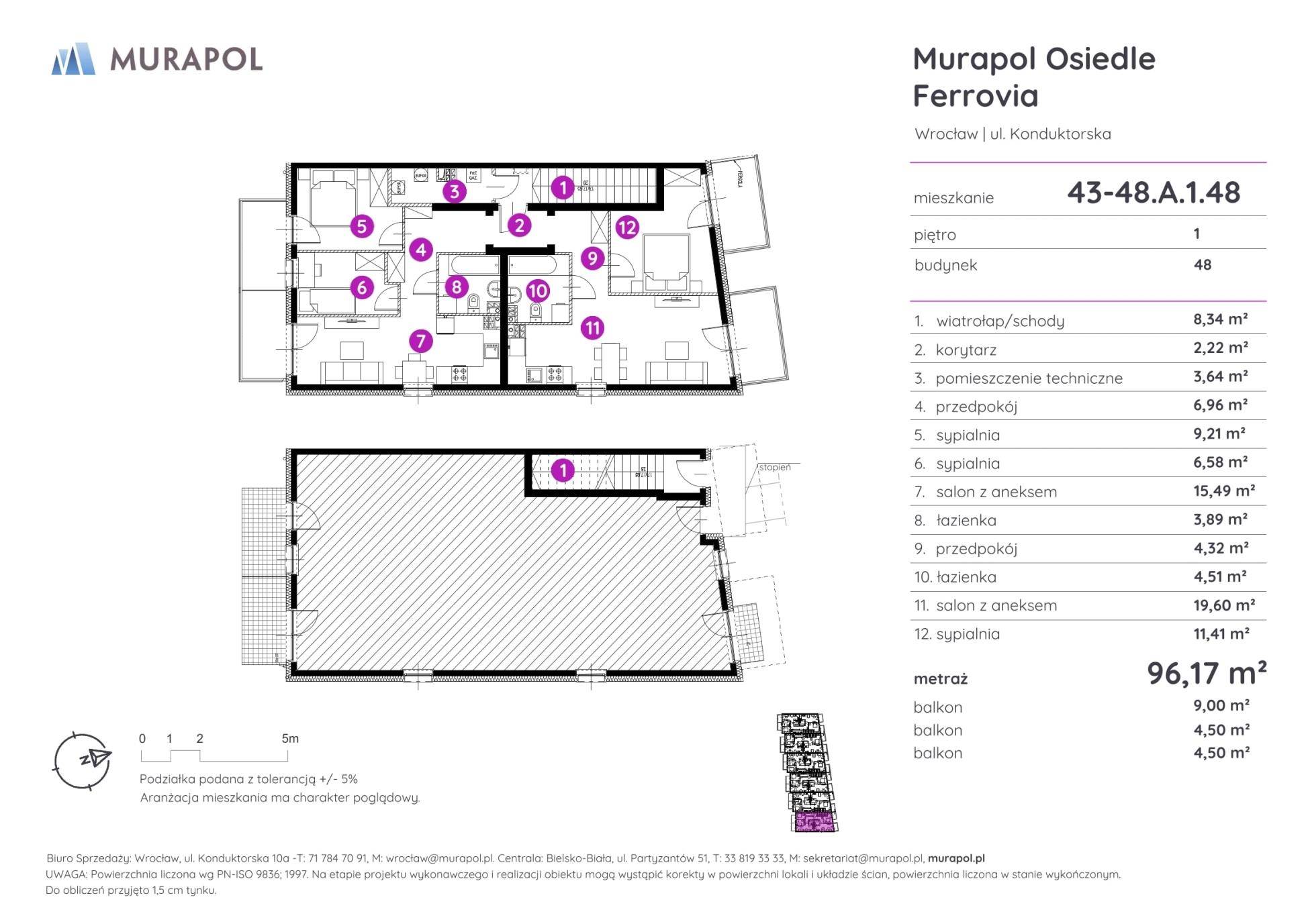 Murapol Osiedle Ferrovia - lokal 43-48.A.1.48, budynek A