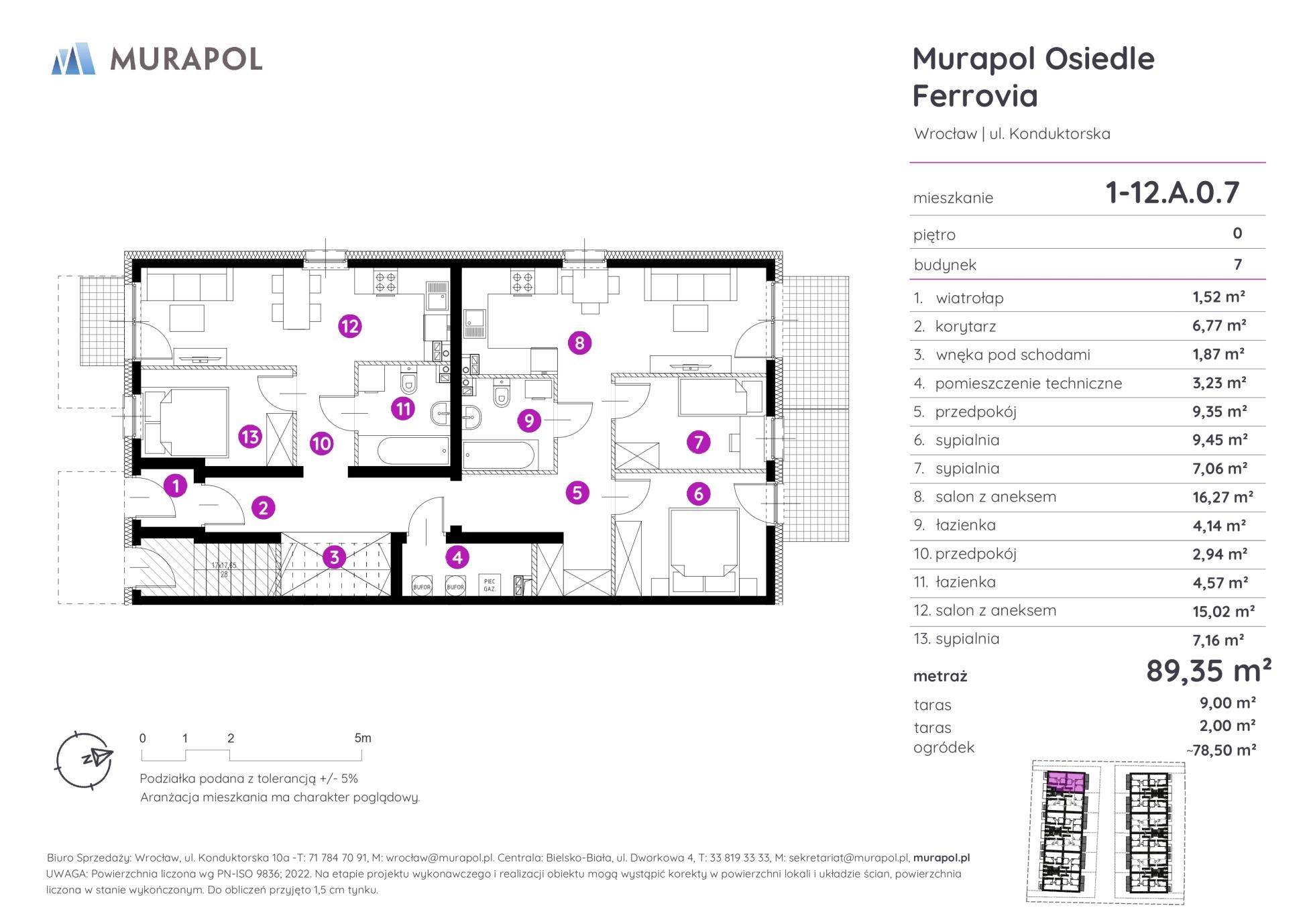 Murapol Osiedle Ferrovia - lokal 1-12.A.0.7, budynek A