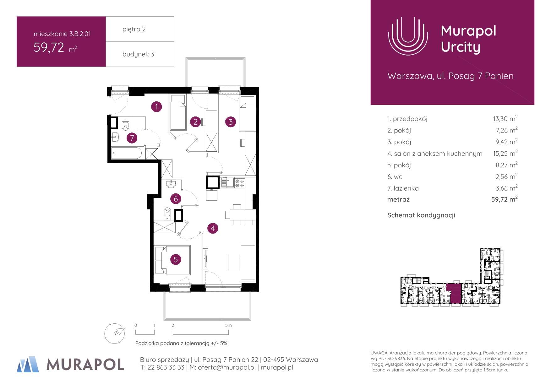 Murapol Urcity – inwestycja Murapol - lokal 3.B.2.01, budynek B