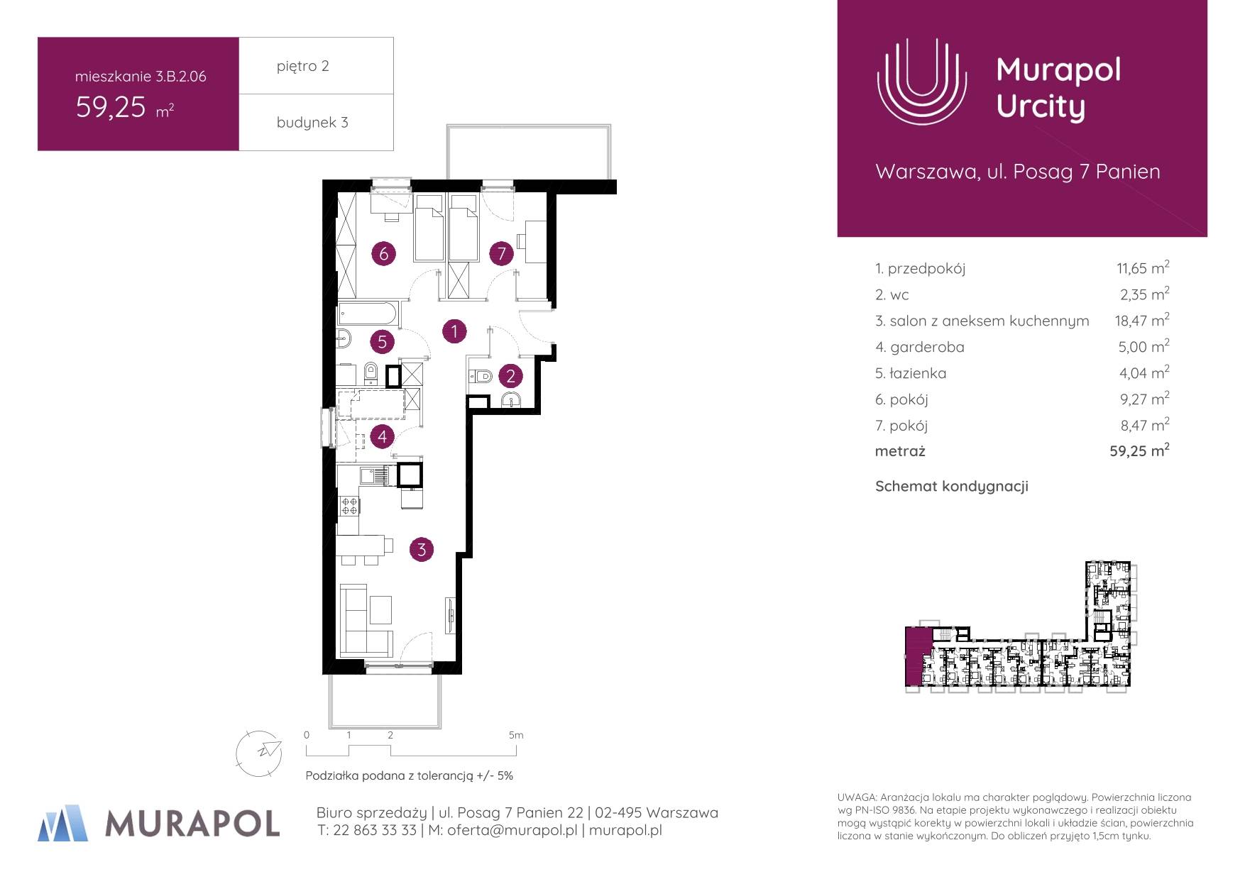 Murapol Urcity – inwestycja Murapol - lokal 3.B.2.06, budynek B