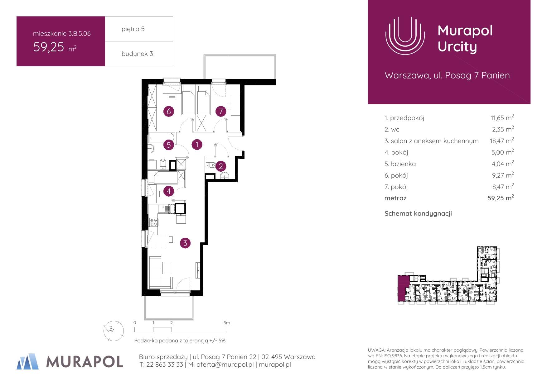 Murapol Urcity – inwestycja Murapol - lokal 3.B.5.06, budynek B
