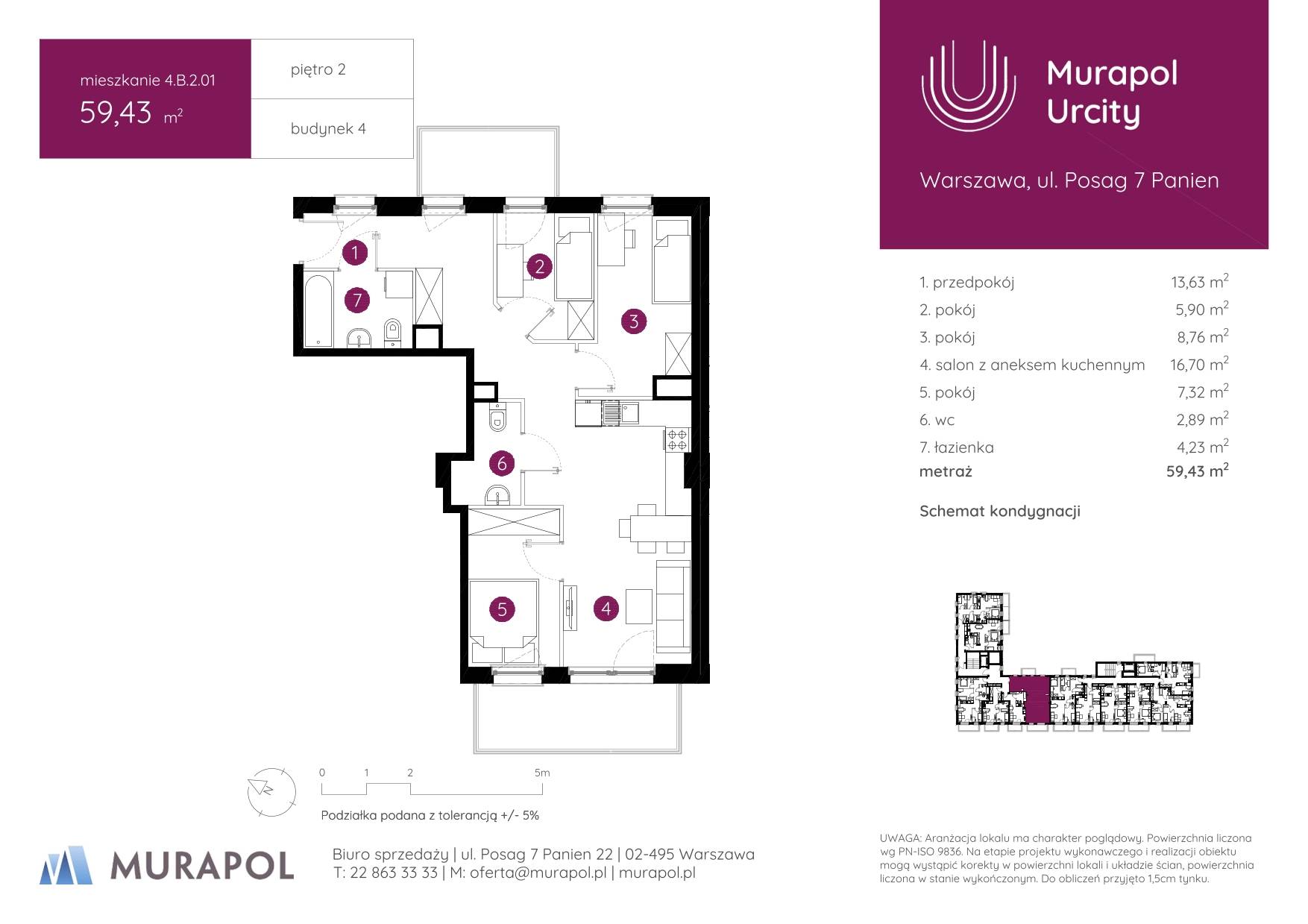 Murapol Urcity – inwestycja Murapol - lokal 4.B.2.01, budynek B