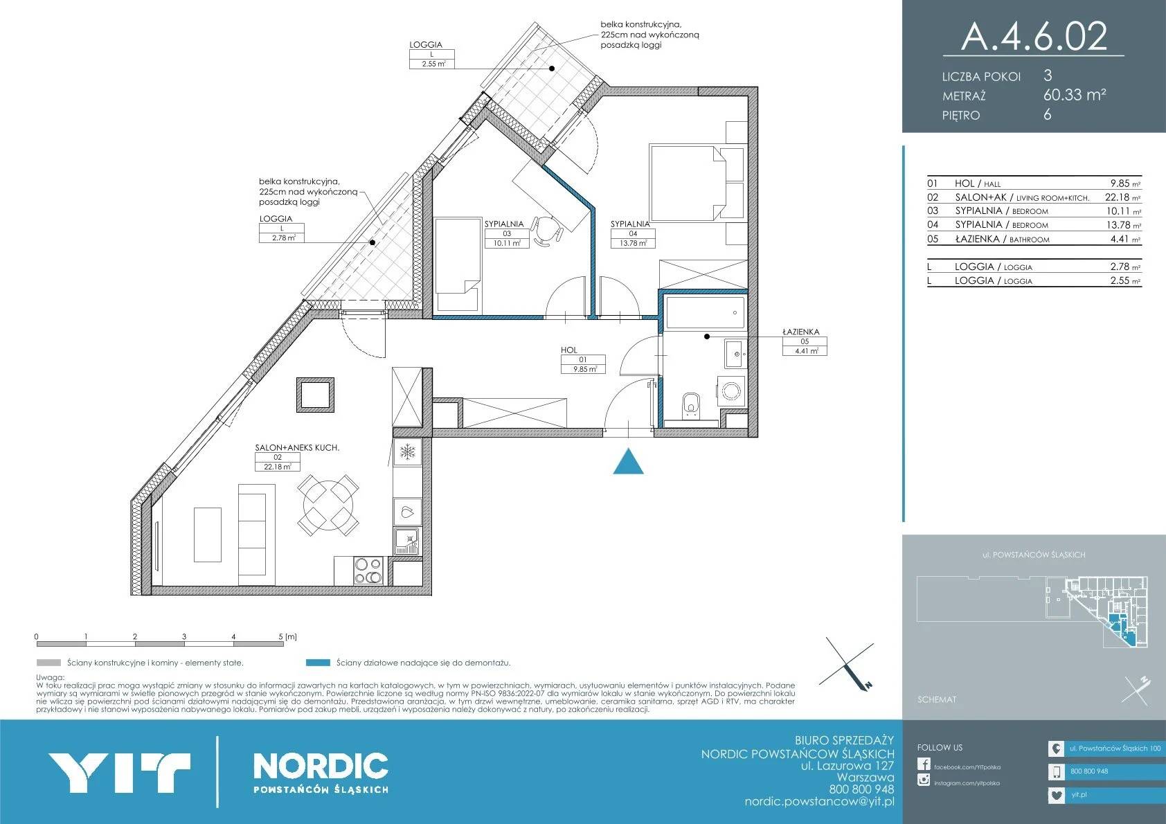 Nordic Powstańców Śląskich - lokal A 4.6.02, budynek PGPL100110