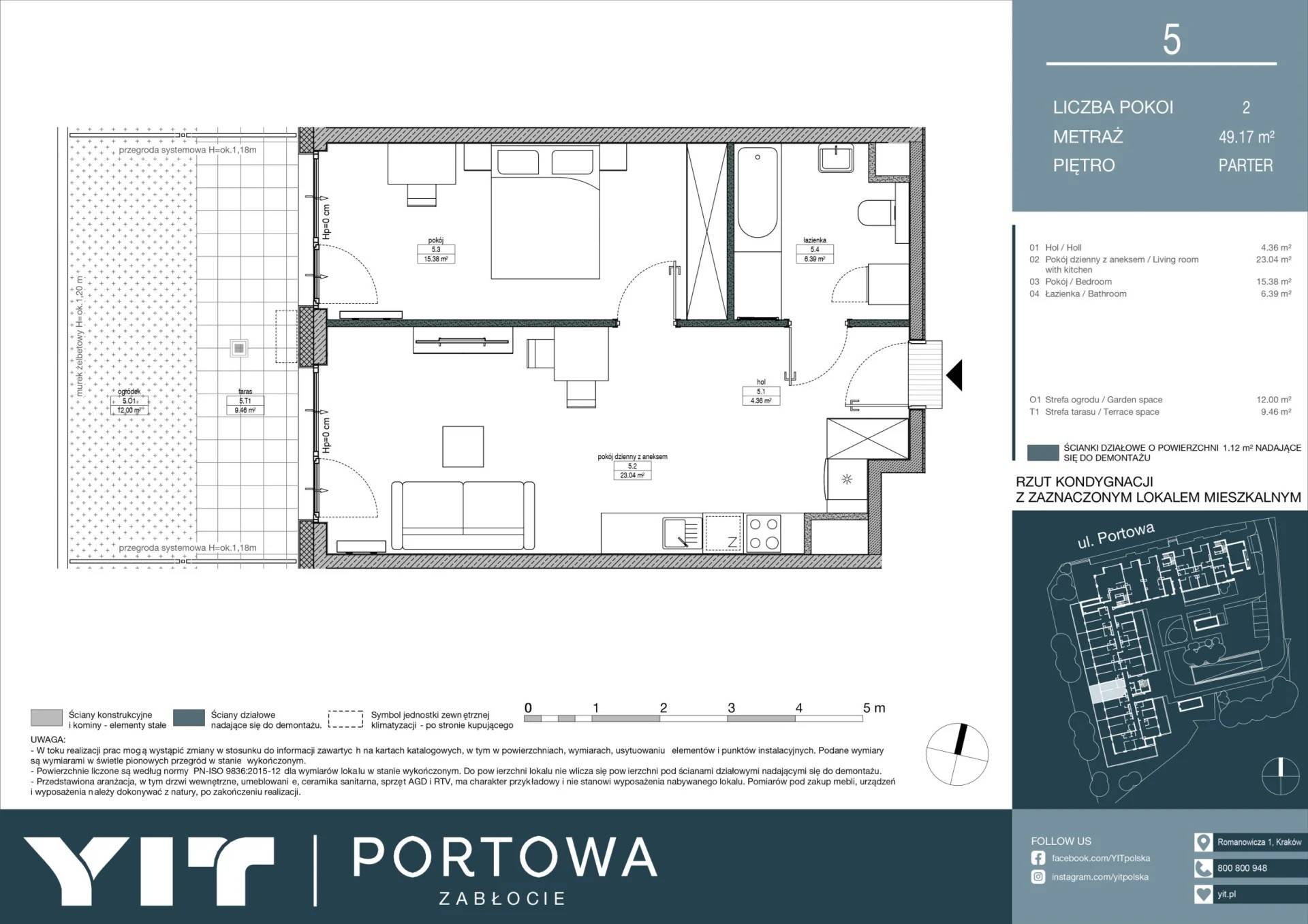 Portowa Zabłocie – inwestycja YIT - lokal 5, budynek 1-Z7MR4V