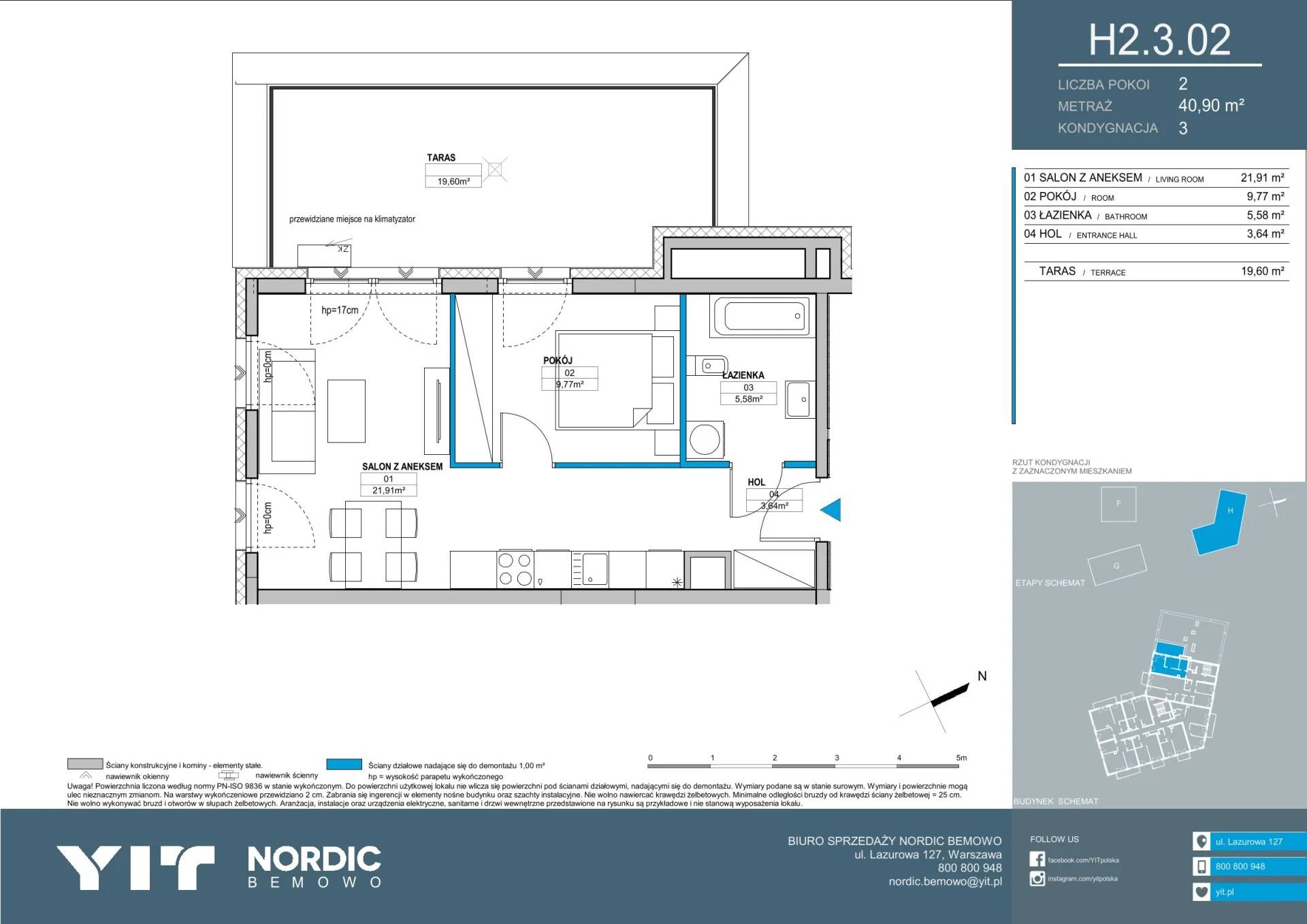 Nordic Bemowo - etap V - lokal H2 3.02, budynek PGPL100128