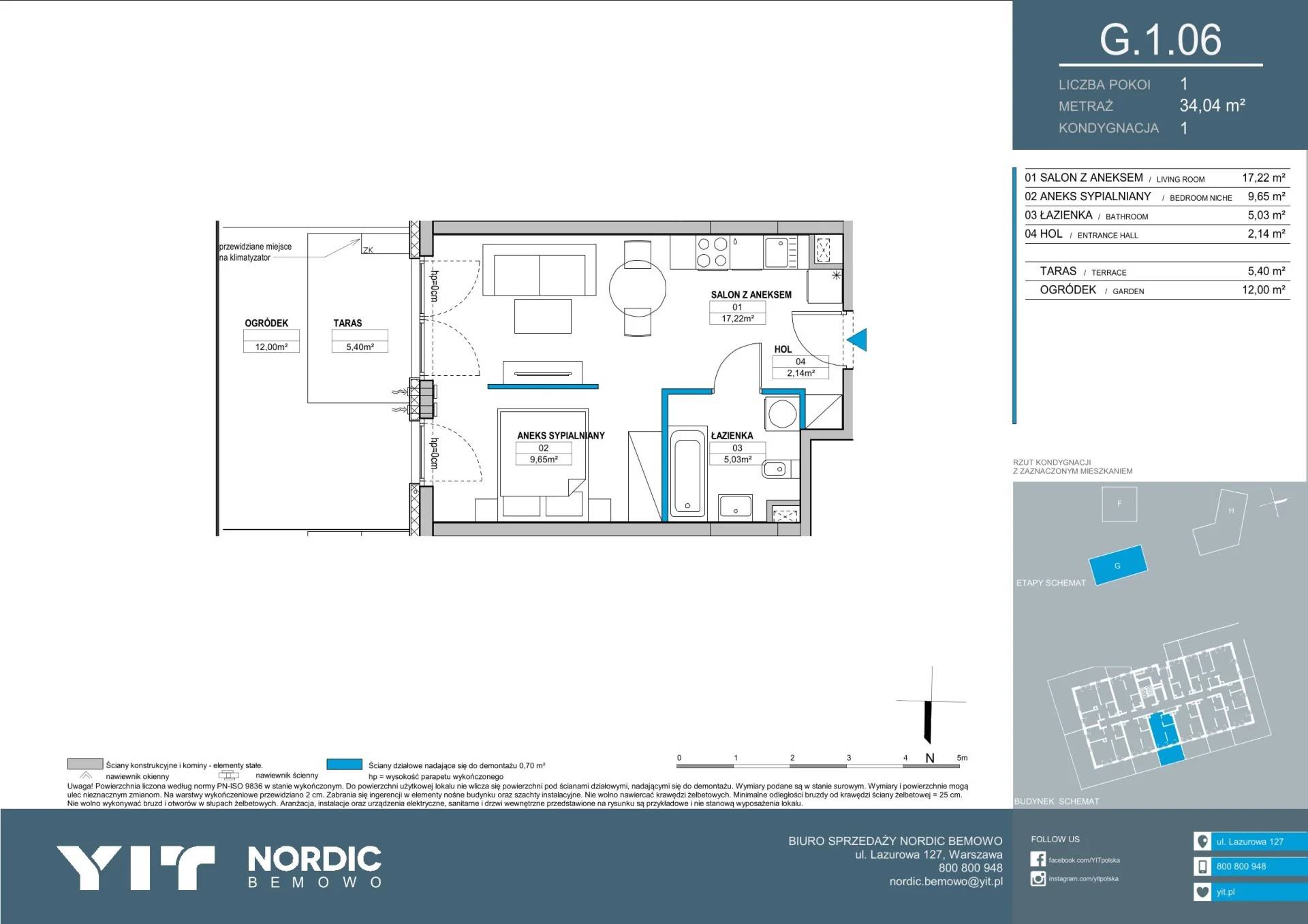 Nordic Bemowo - etap V - lokal G 1.06, budynek PGPL100127
