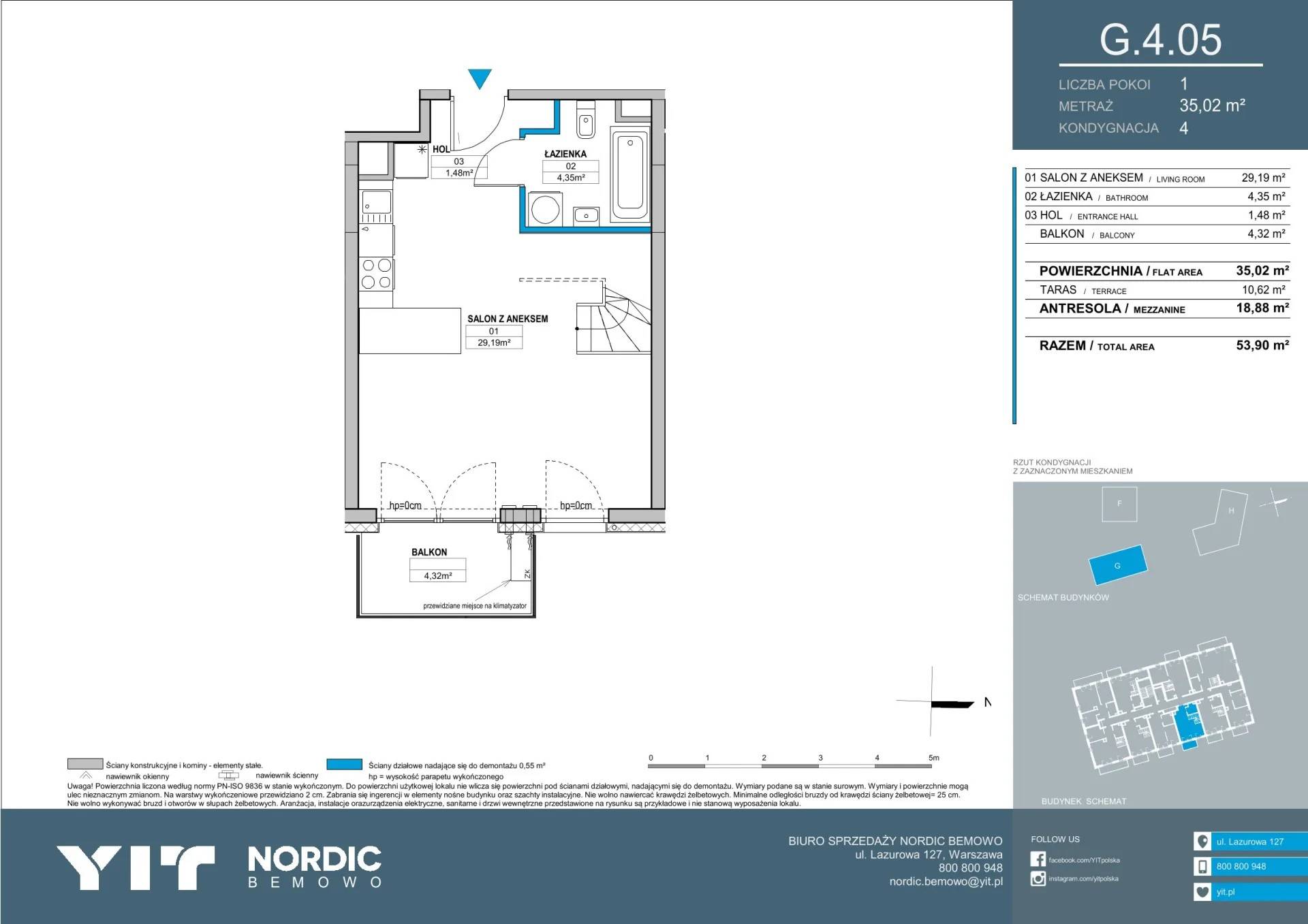 Nordic Bemowo - etap V - lokal G 4.05, budynek PGPL100127