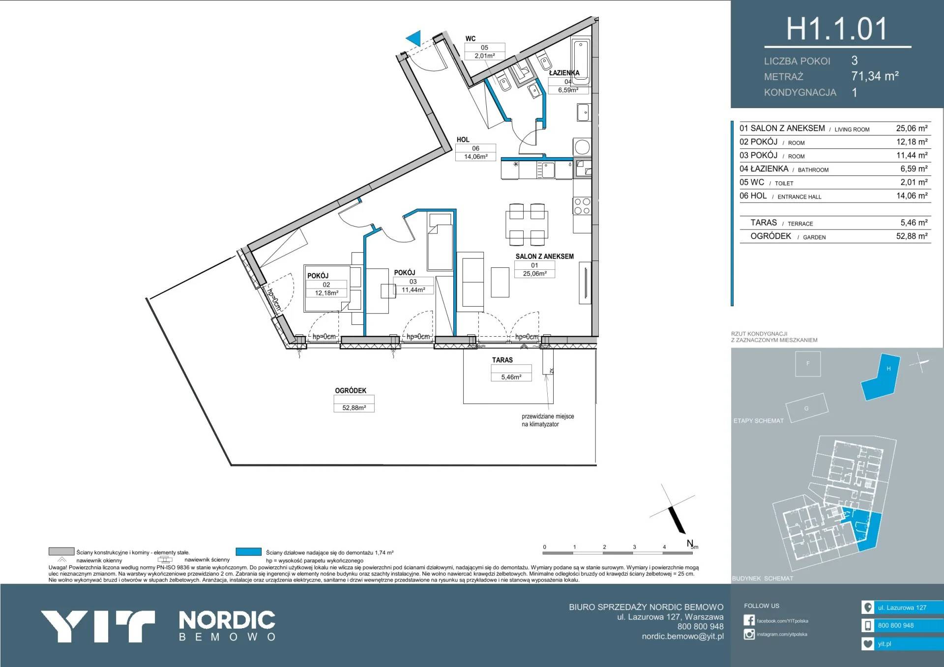 Nordic Bemowo - etap V - lokal H1 1.01, budynek PGPL100128