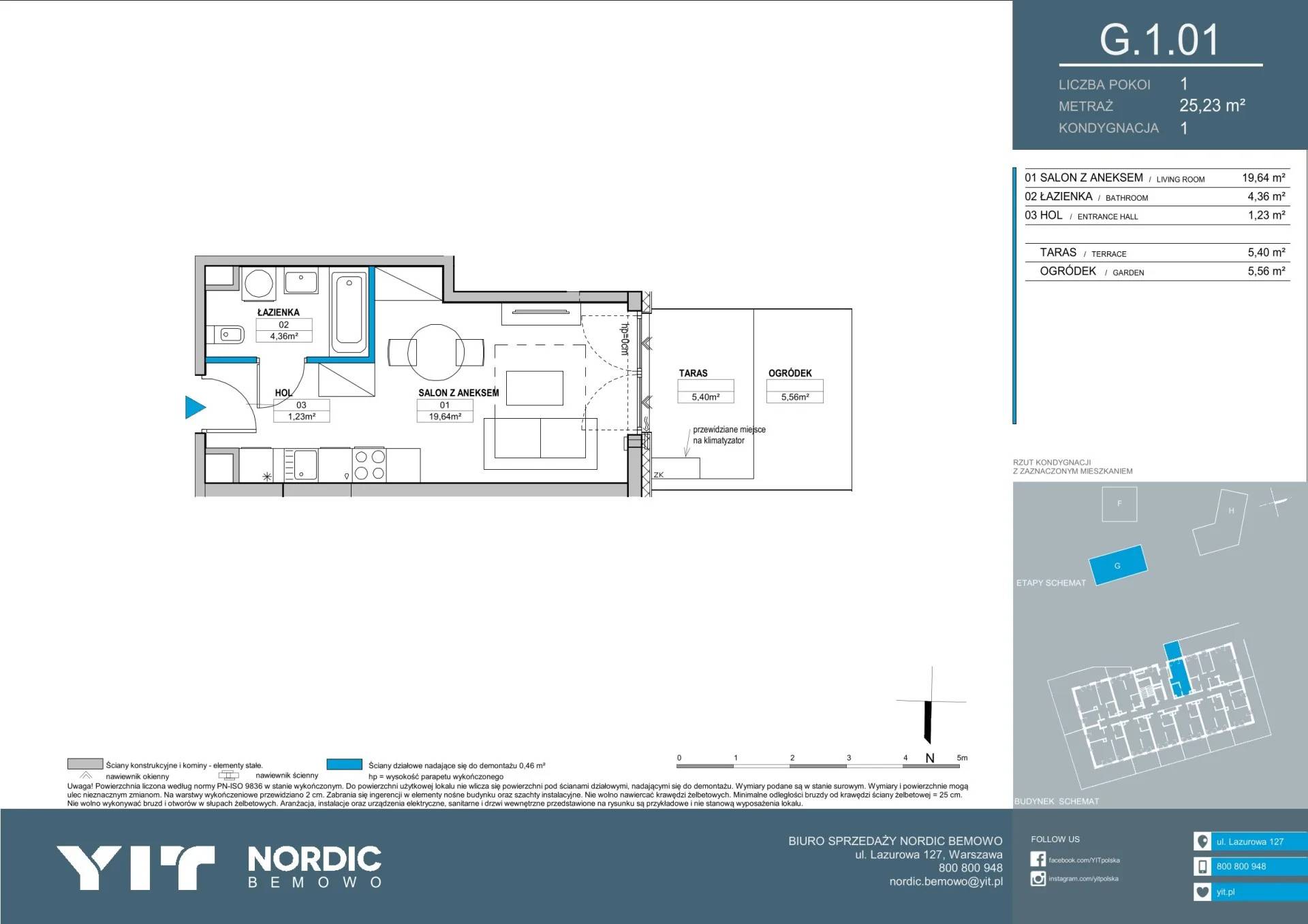 Nordic Bemowo - etap V - lokal G 1.01, budynek PGPL100127
