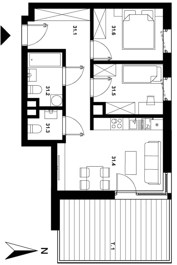 Area Park II – inwestycja Activ Investment - lokal B3 31