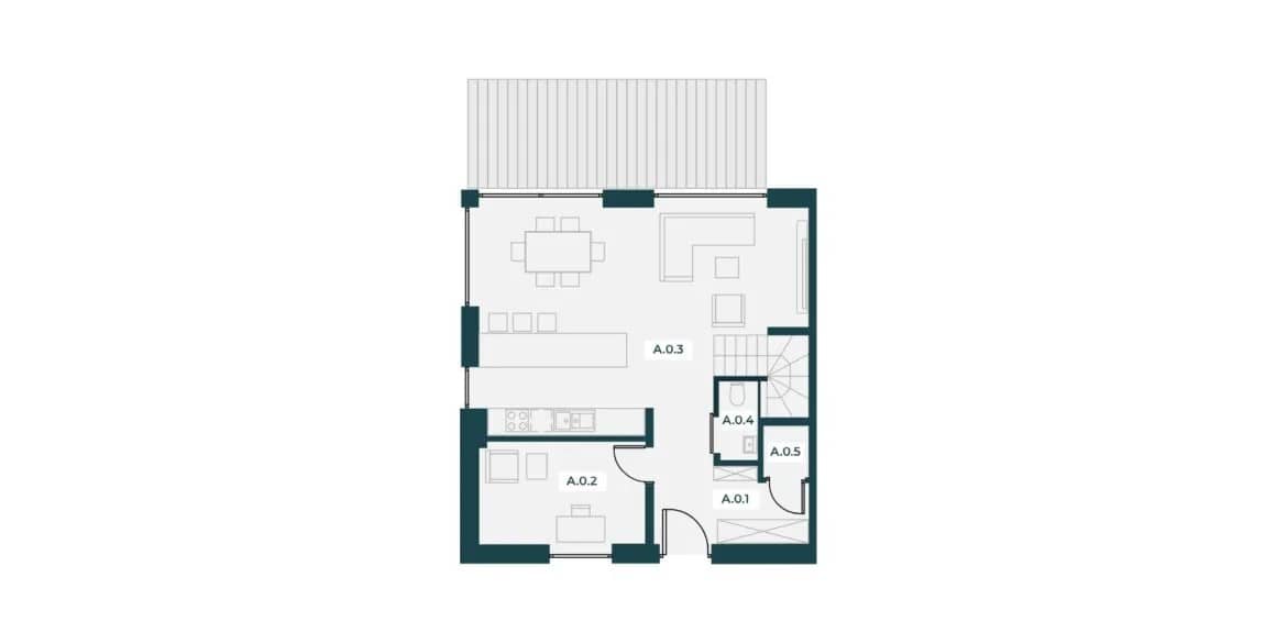 Przystań Kliny – inwestycja Bomi Development - lokal B2