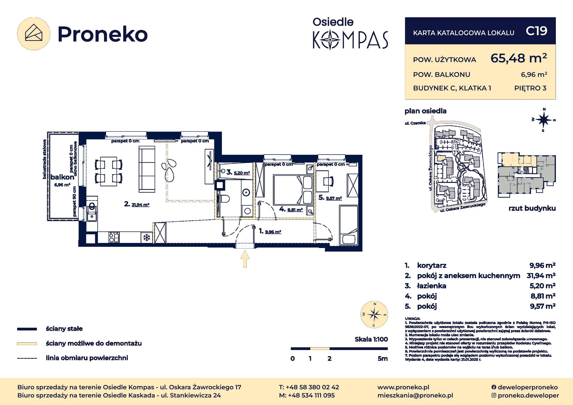 Osiedle Kompas – inwestycja Proneko - lokal C19