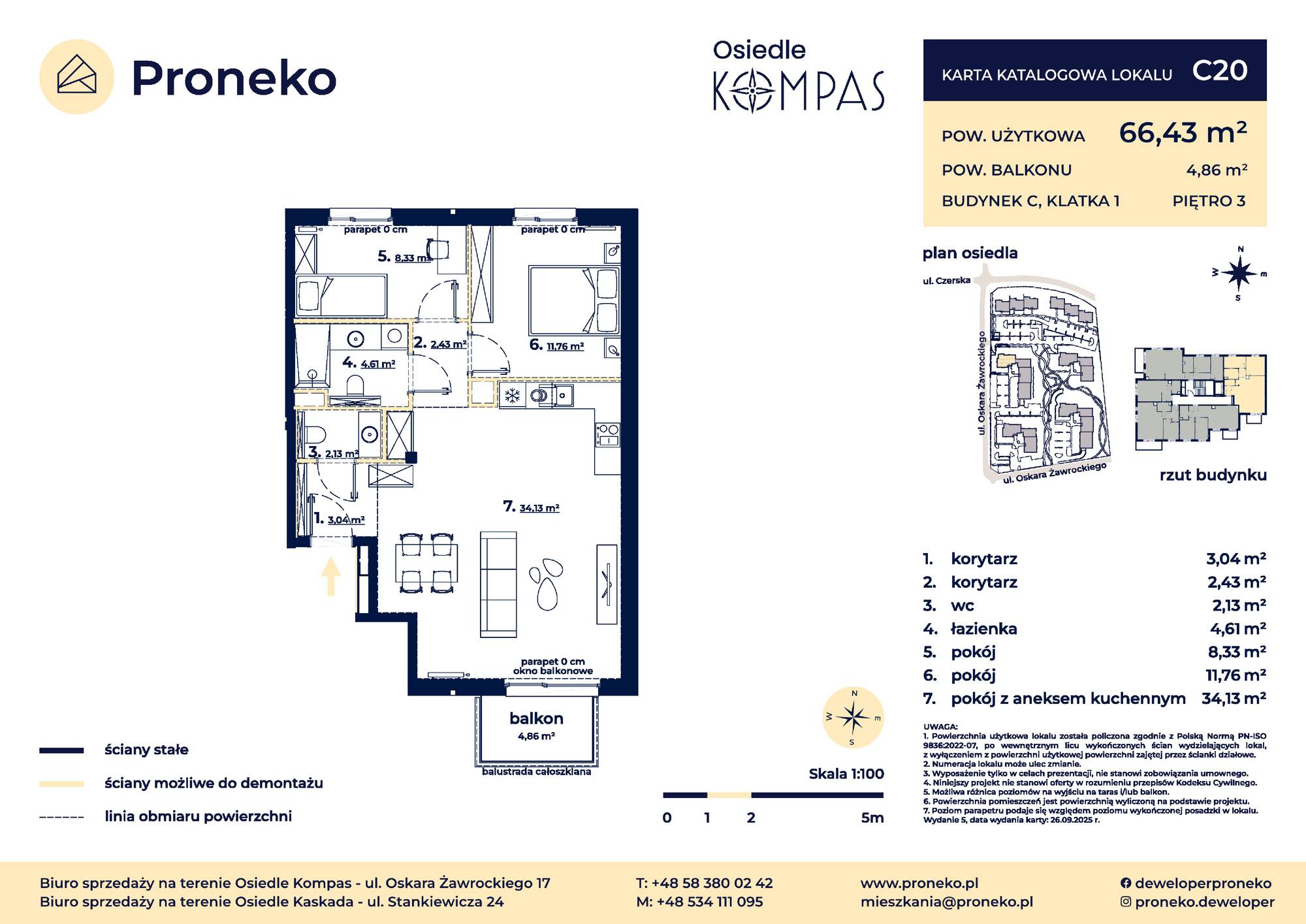 Osiedle Kompas – inwestycja Proneko - lokal C20