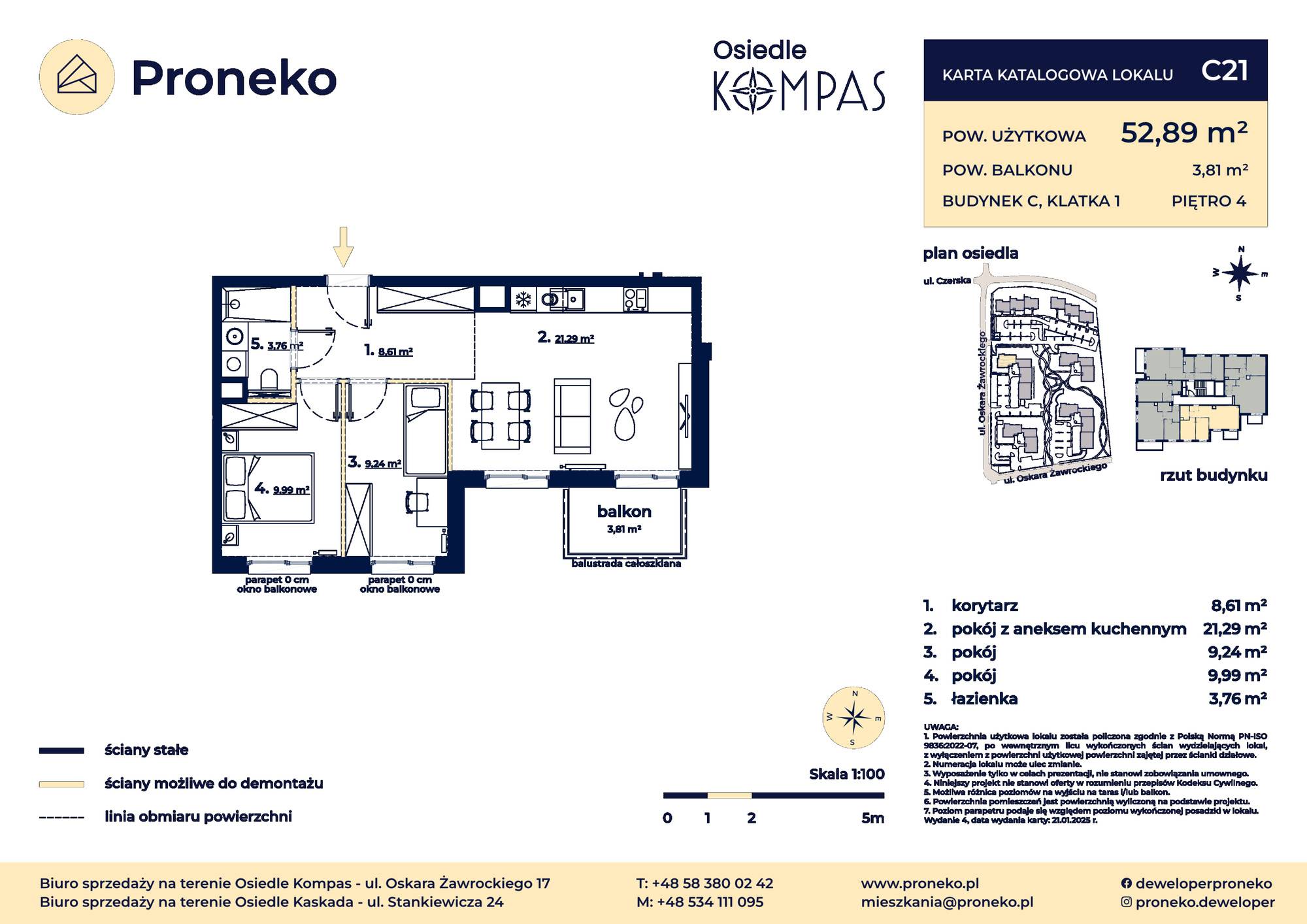 Osiedle Kompas – inwestycja Proneko - lokal C21