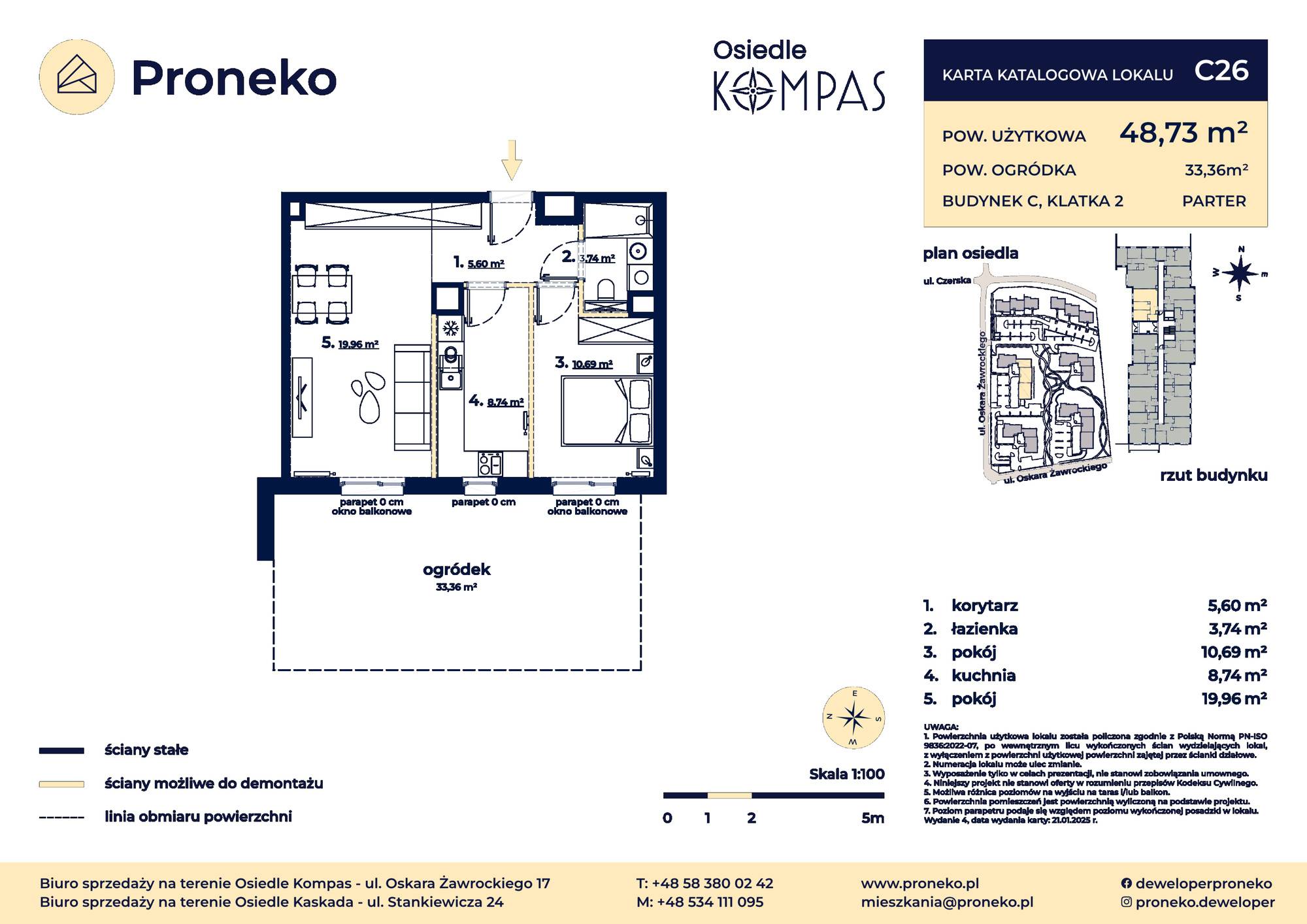 Osiedle Kompas – inwestycja Proneko - lokal C26