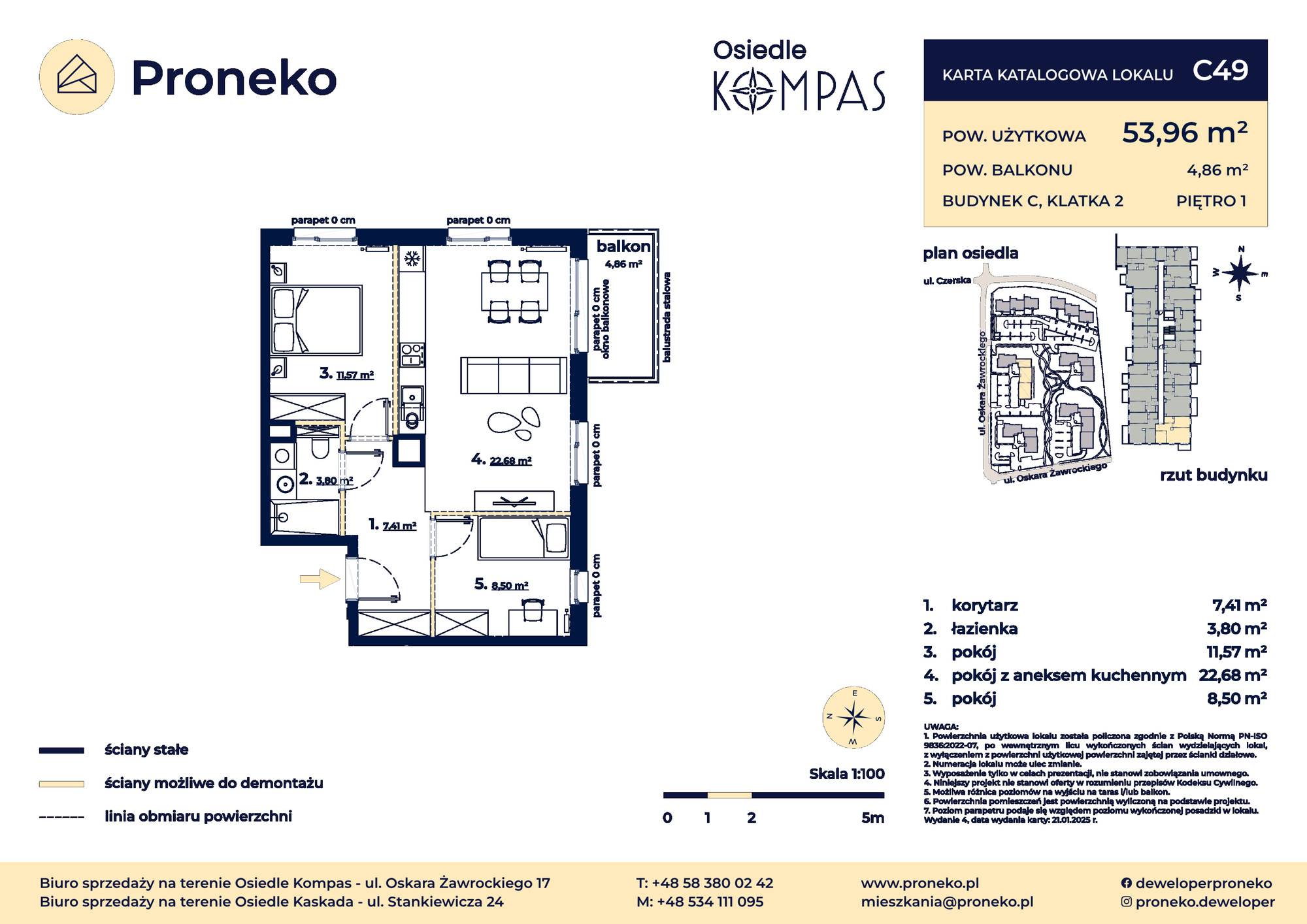 Osiedle Kompas – inwestycja Proneko - lokal C49