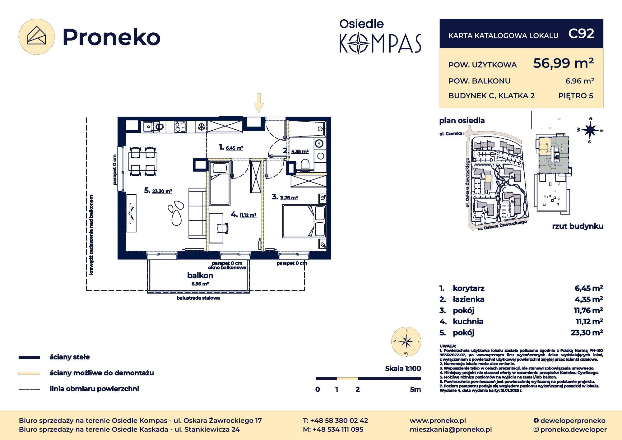 Osiedle Kompas – inwestycja Proneko - lokal C92