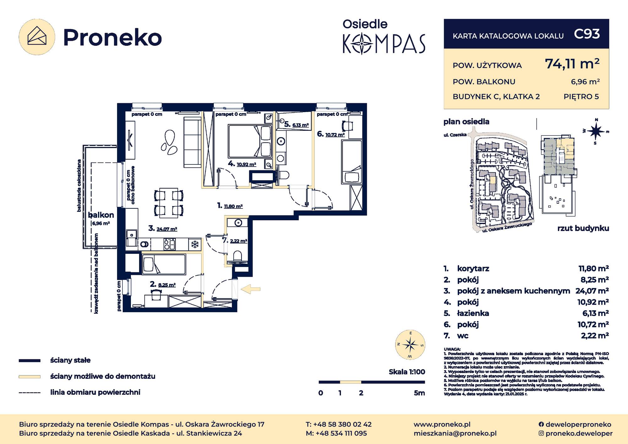 Osiedle Kompas – inwestycja Proneko - lokal C93