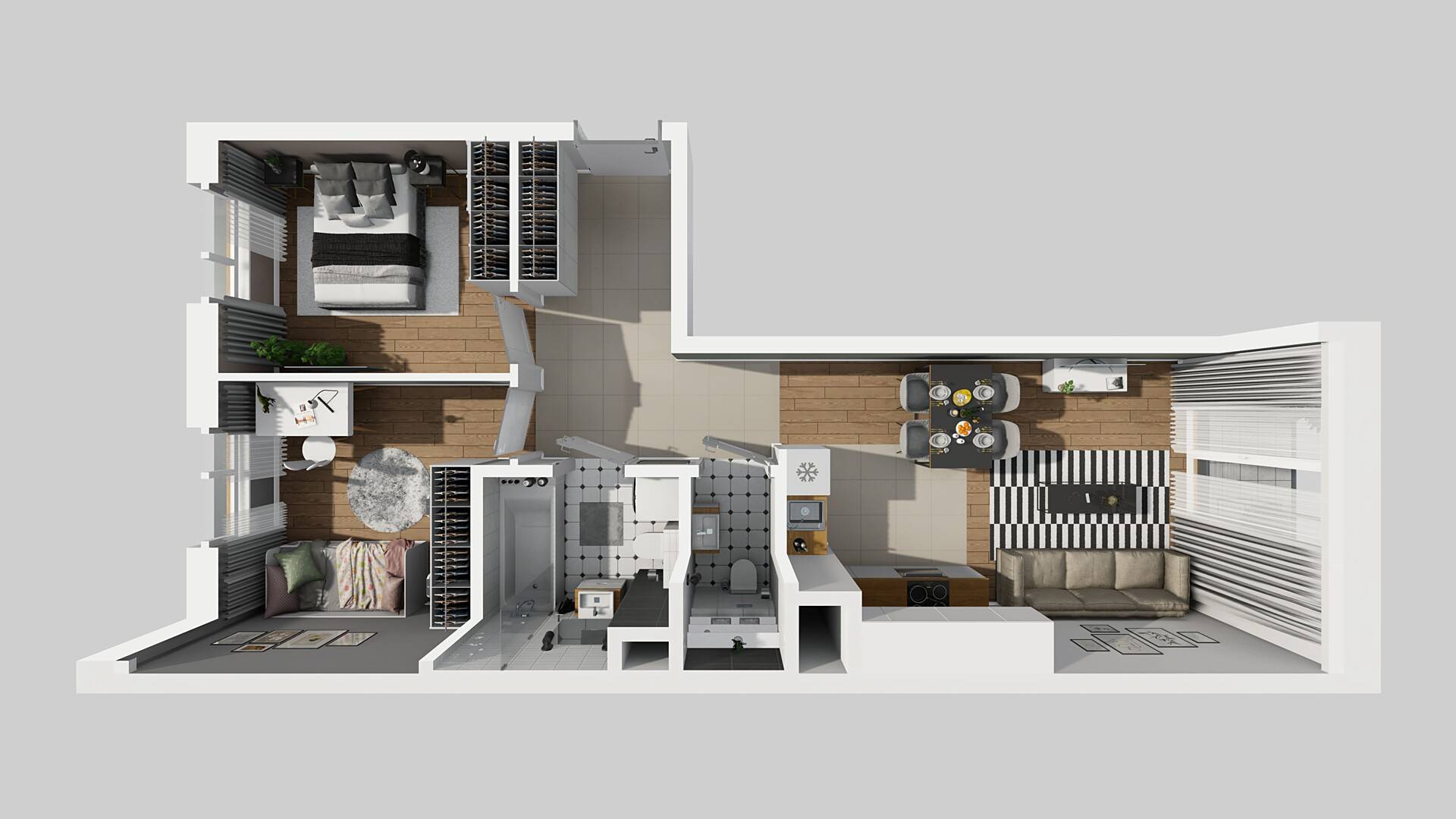 MOKOTÓW SPORTOWY – inwestycja Dom Development - lokal D 51, budynek D