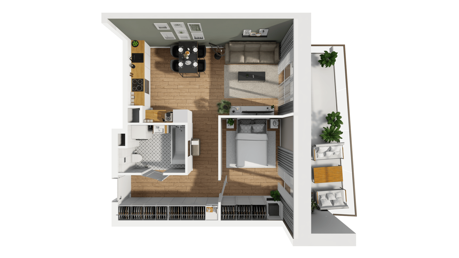SYNTEZA – inwestycja Dom Development - lokal E 23, budynek E