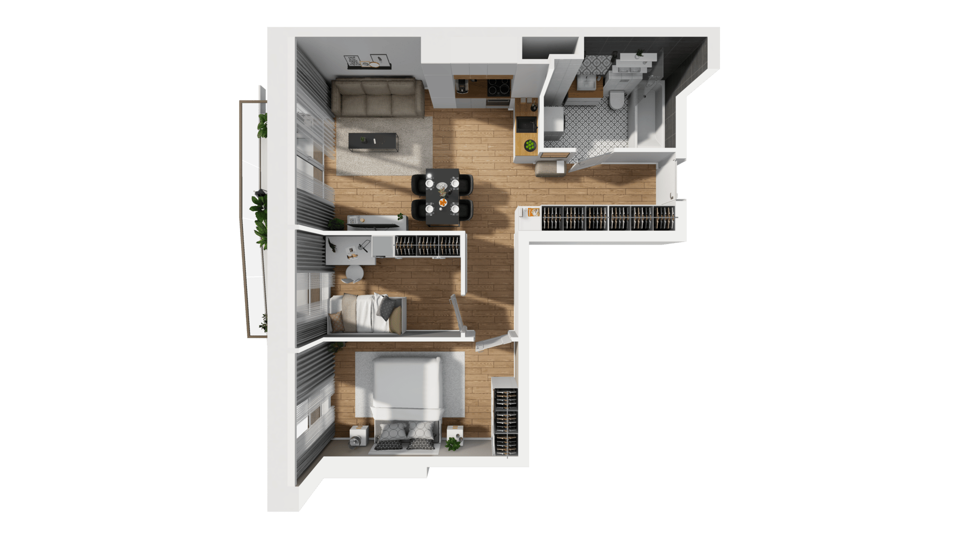 SYNTEZA – inwestycja Dom Development - lokal E 24, budynek E