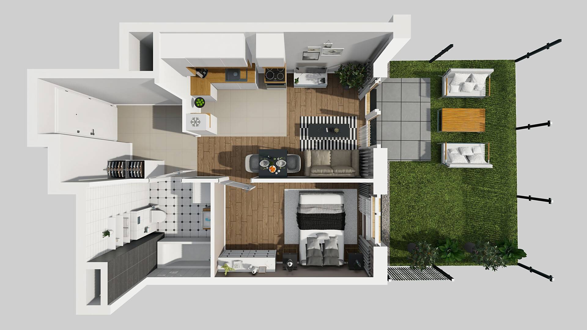 Osiedle Urbino – inwestycja Dom Development - lokal B 38, budynek B