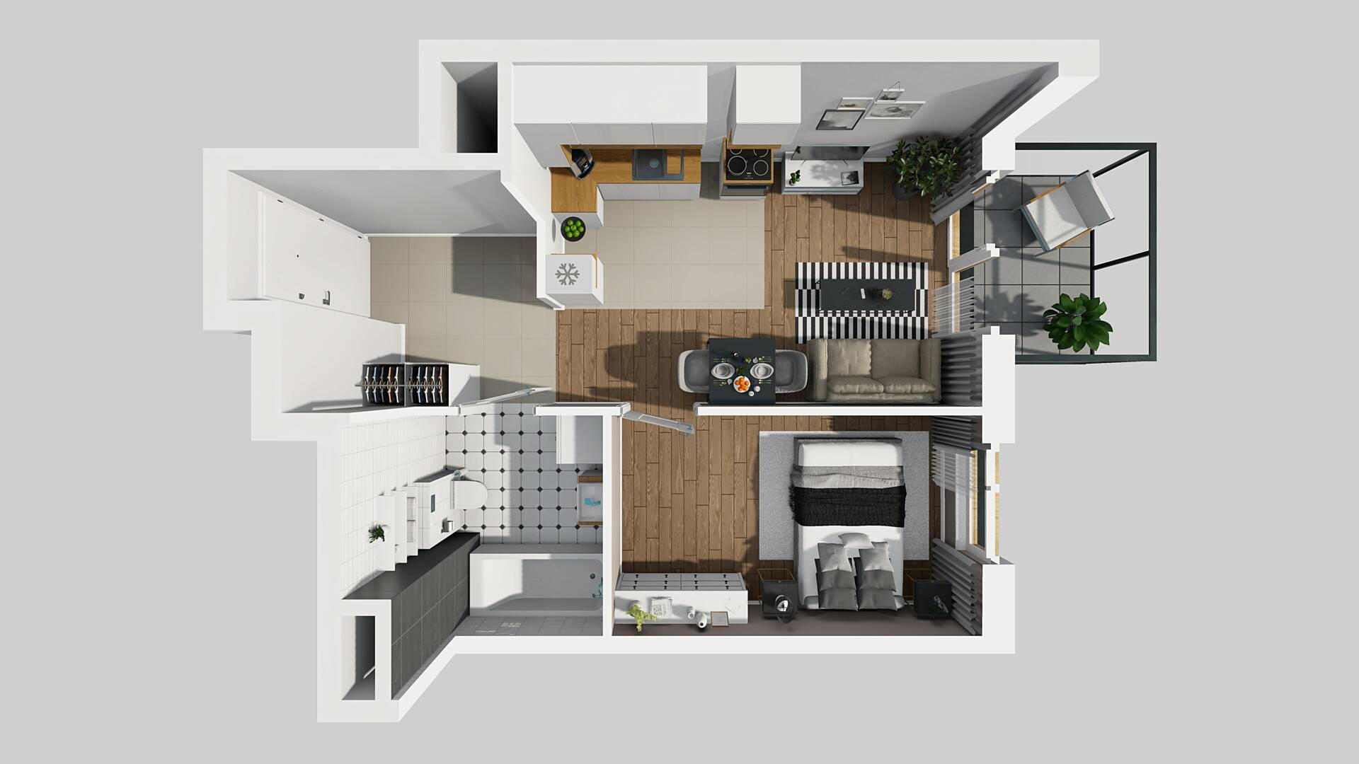 Osiedle Urbino – inwestycja Dom Development - lokal B 50, budynek B