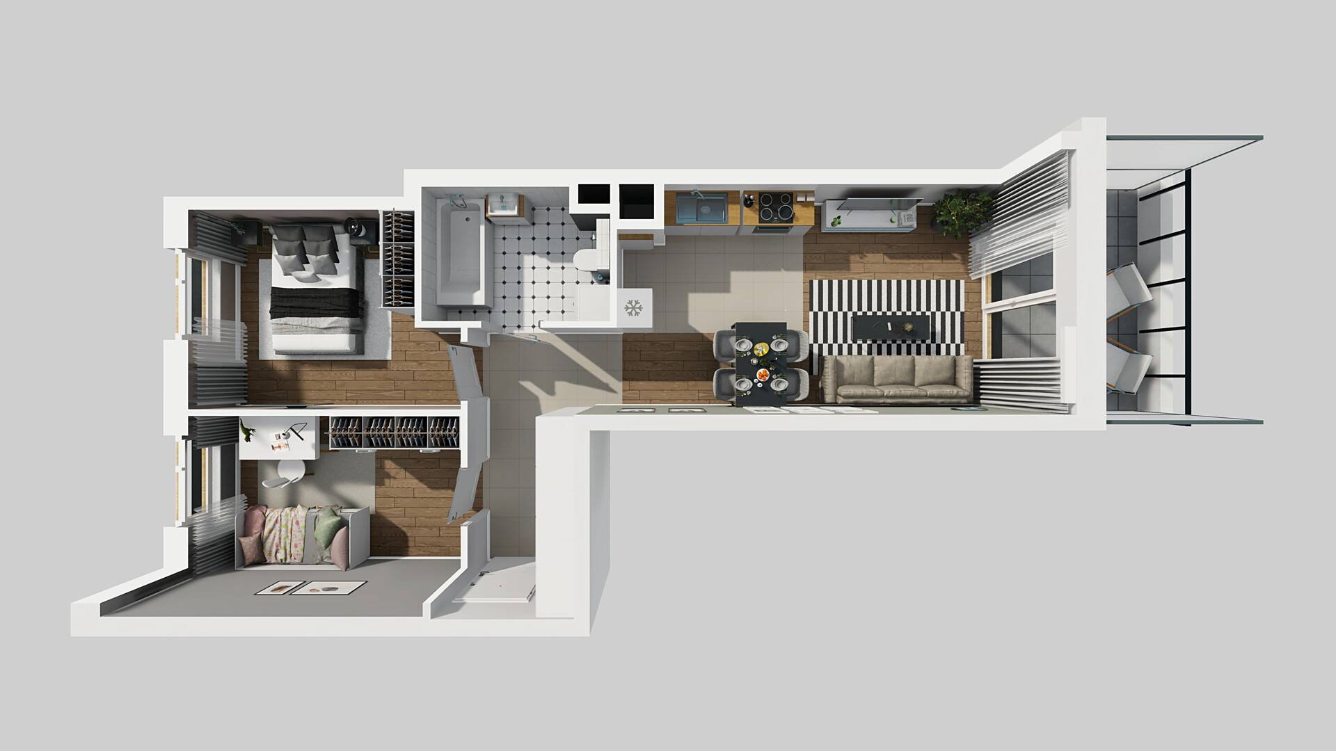 Osiedle Urbino – inwestycja Dom Development - lokal B 52, budynek B