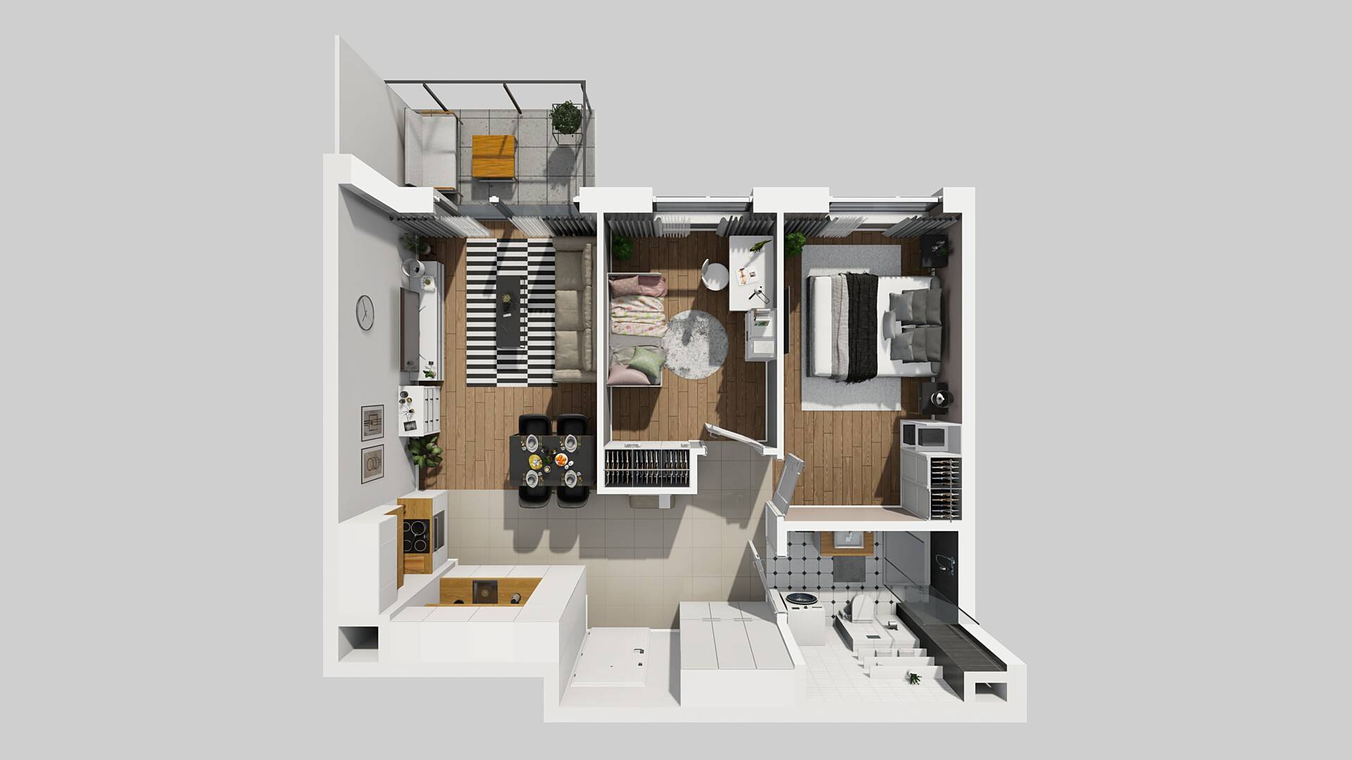 APARTAMENTY BEETHOVENA - lokal A 8, budynek A