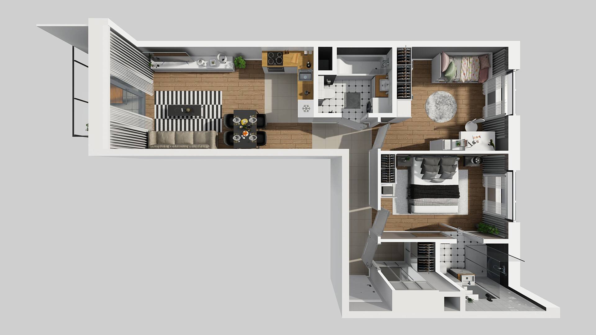 APARTAMENTY BEETHOVENA - lokal A 9, budynek A