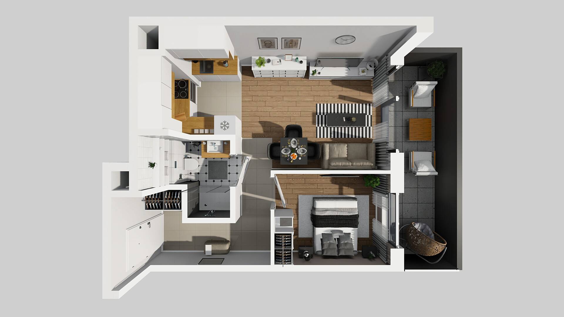 APARTAMENTY BEETHOVENA - lokal A 28, budynek A