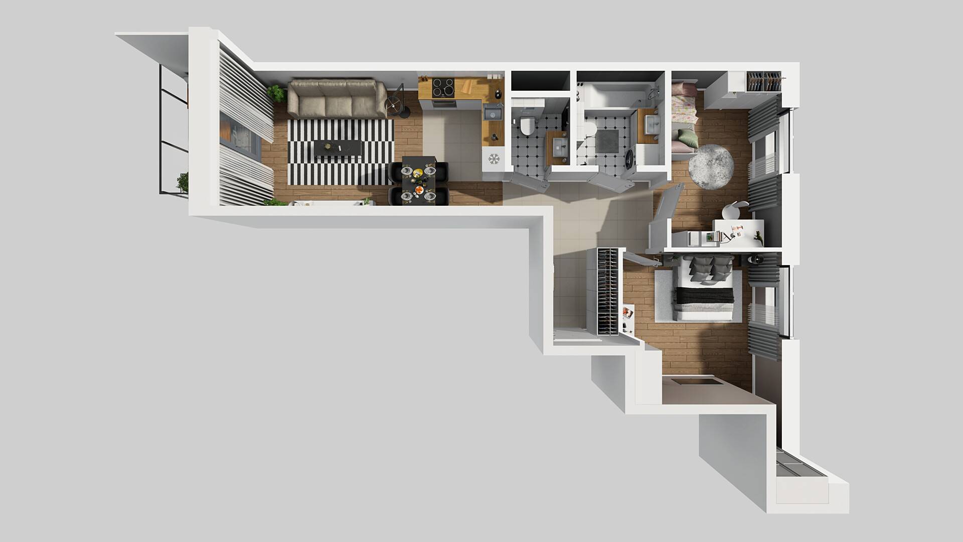 APARTAMENTY BEETHOVENA - lokal A 32, budynek A