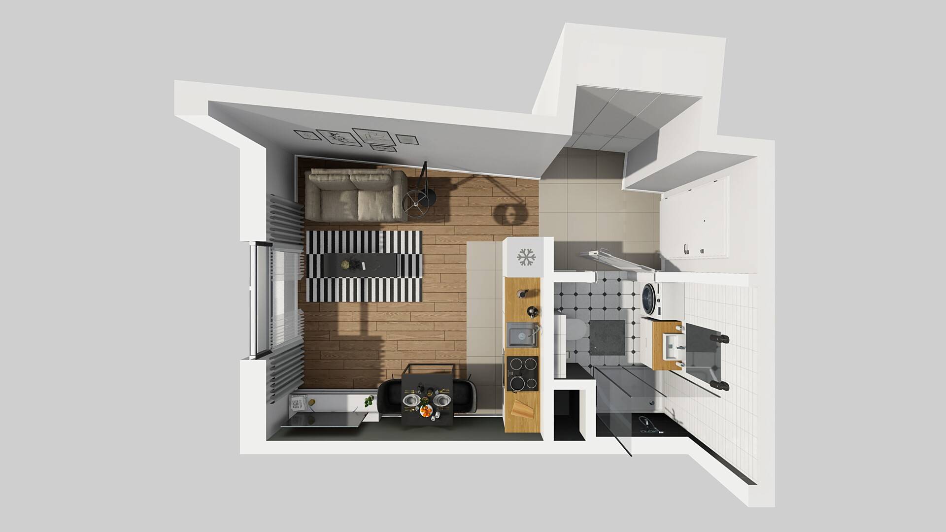 APARTAMENTY BEETHOVENA - lokal B 19, budynek B