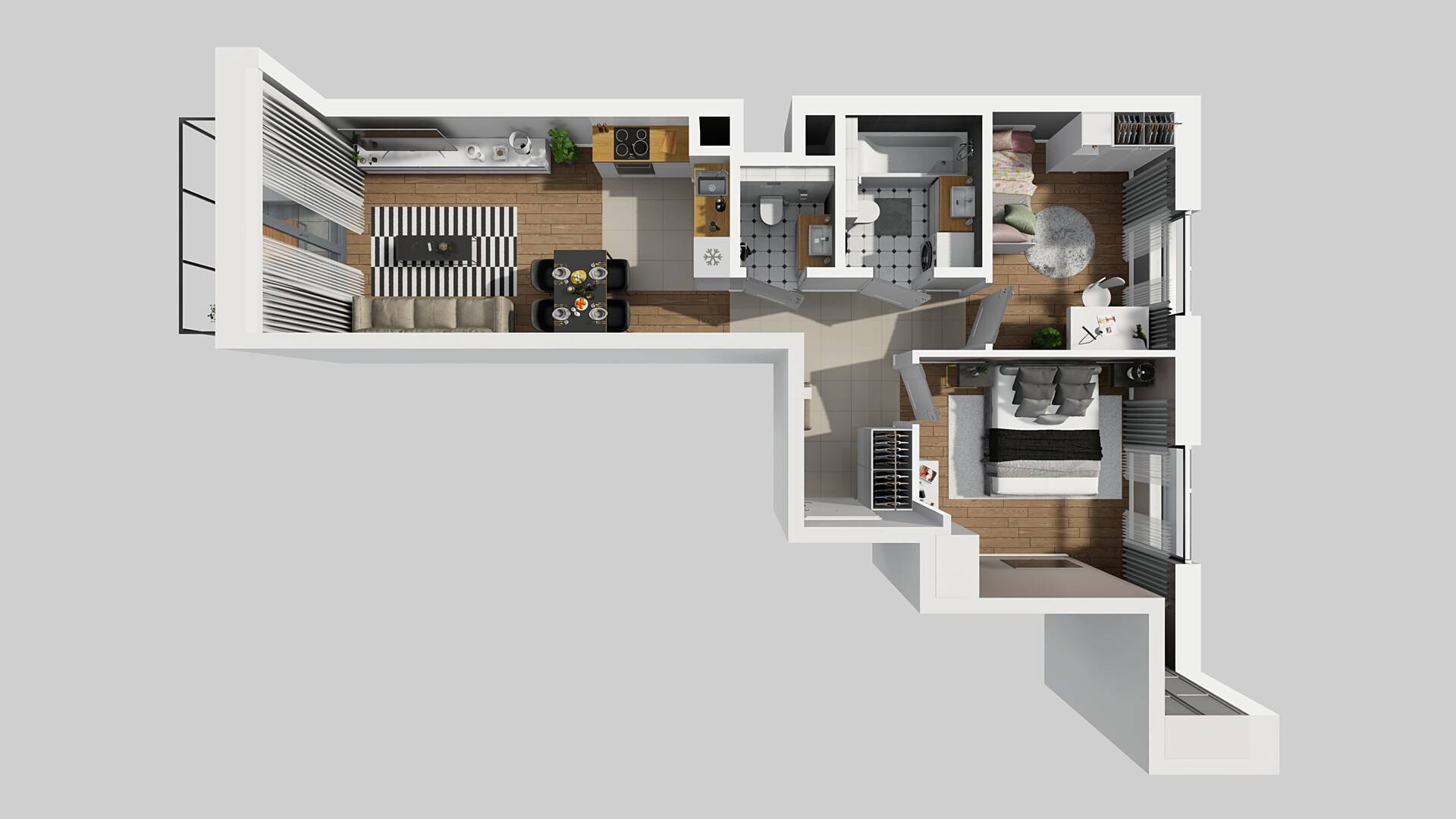 APARTAMENTY BEETHOVENA - lokal B 86, budynek B