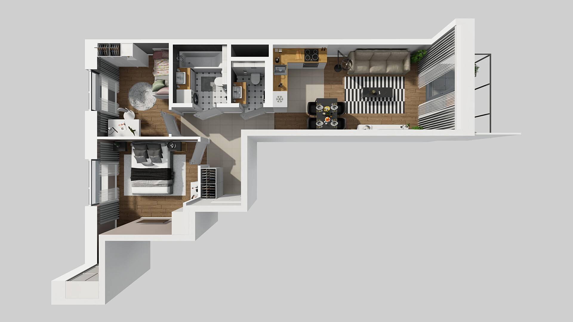 APARTAMENTY BEETHOVENA - lokal B 36, budynek B