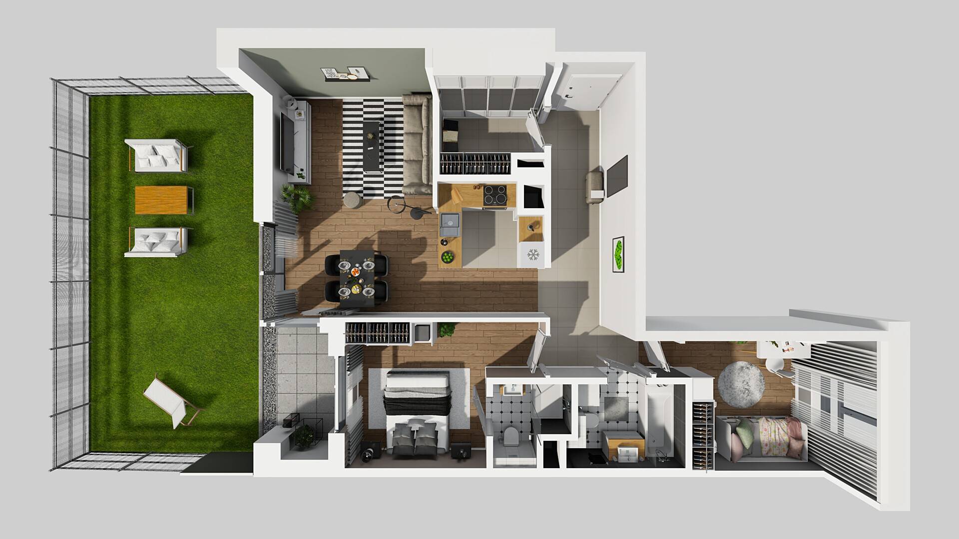 APARTAMENTY BEETHOVENA - lokal B 52, budynek B