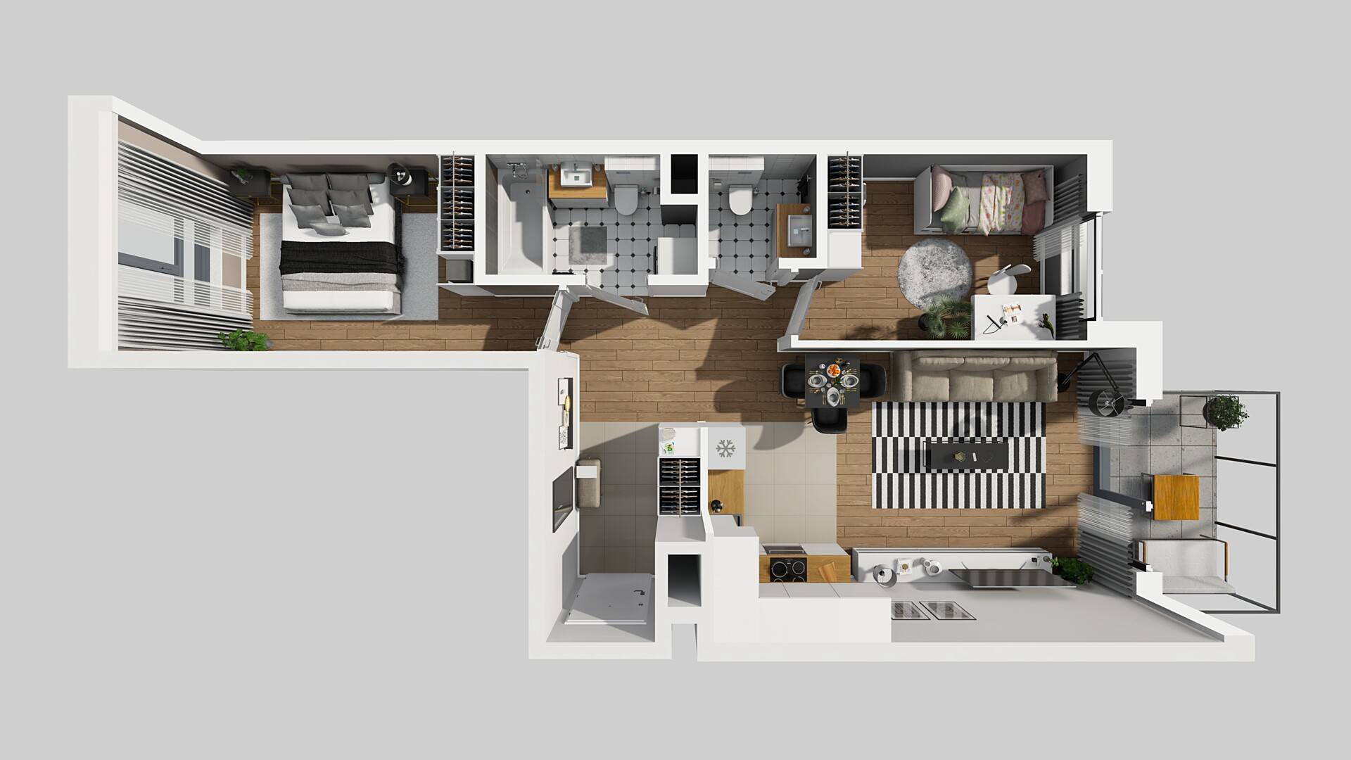 APARTAMENTY BEETHOVENA - lokal D 8, budynek D
