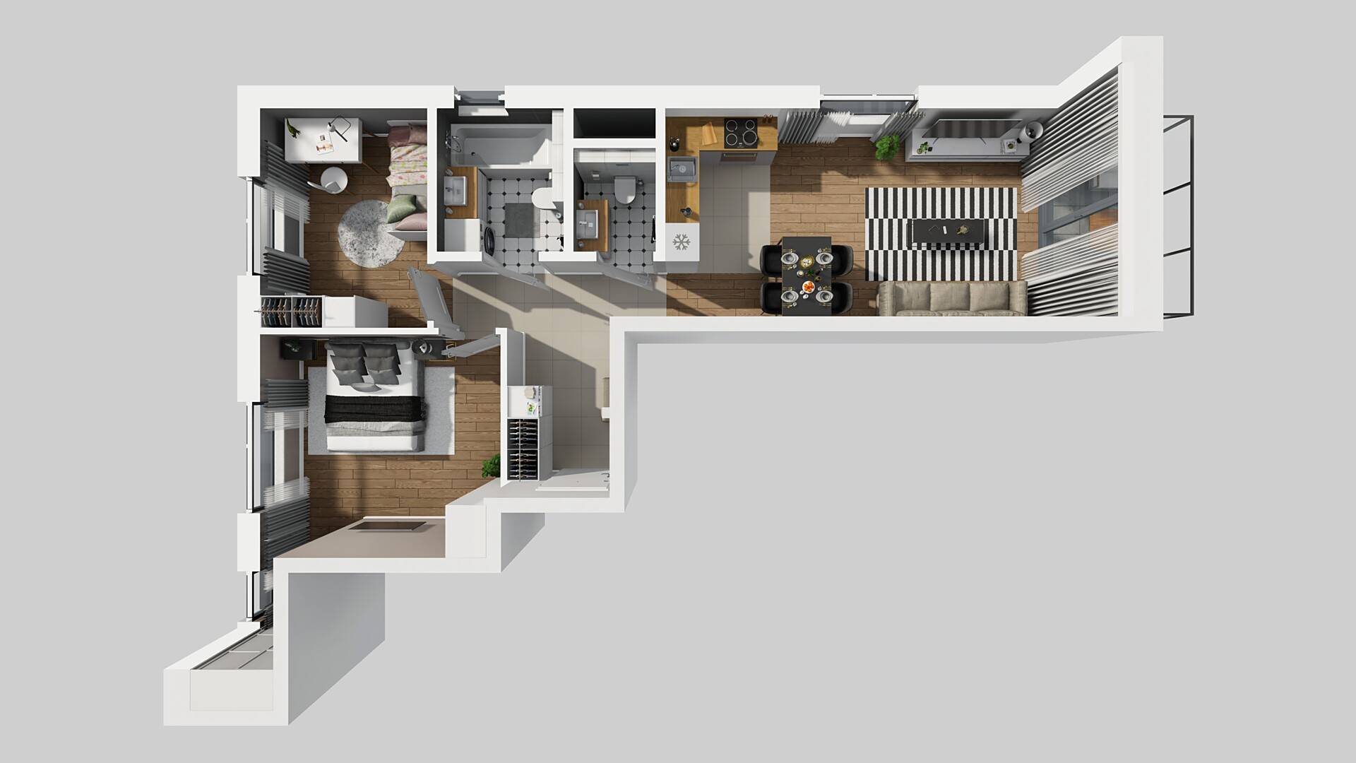 APARTAMENTY BEETHOVENA - lokal D 29, budynek D