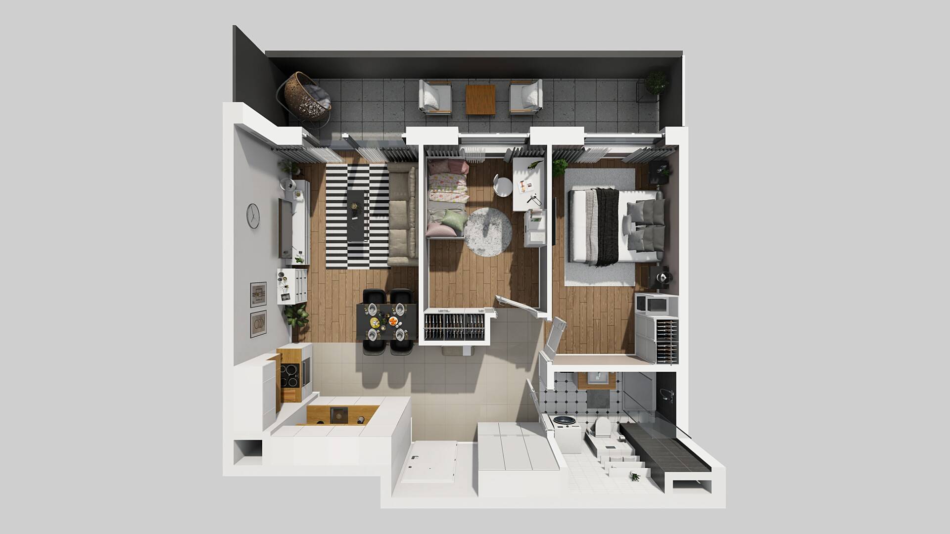 APARTAMENTY BEETHOVENA - lokal A 3, budynek A