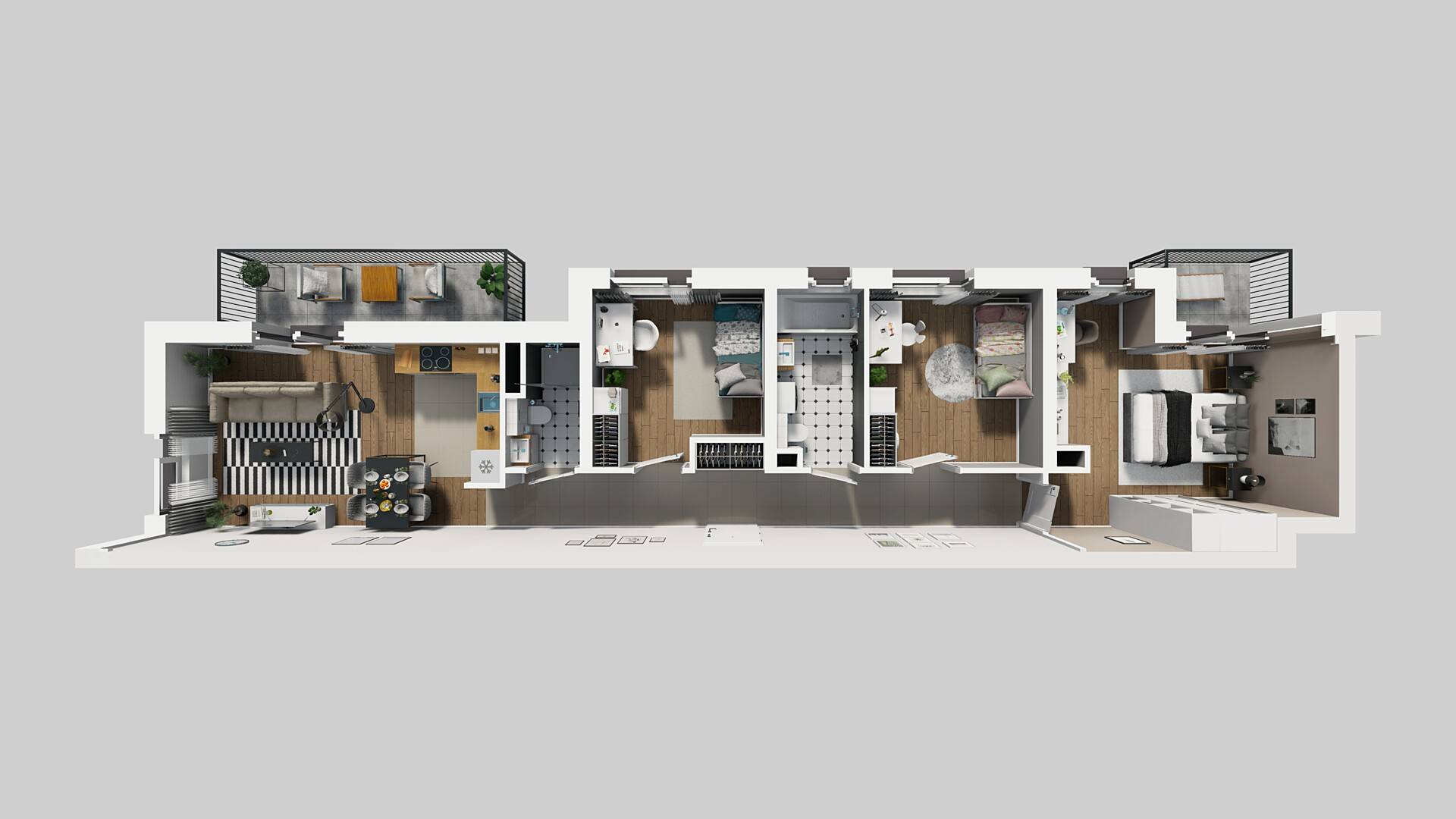 OSIEDLE ARKADIA – inwestycja Dom Development - lokal B1 16, budynek B1
