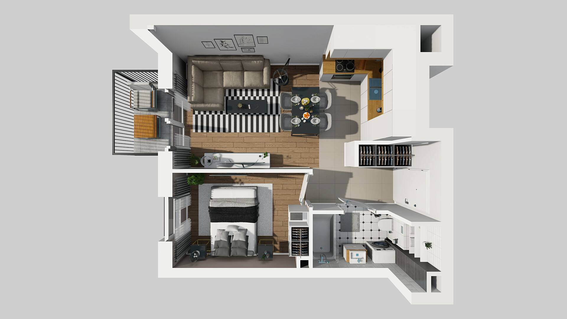 OSIEDLE ARKADIA – inwestycja Dom Development - lokal B1 19, budynek B1