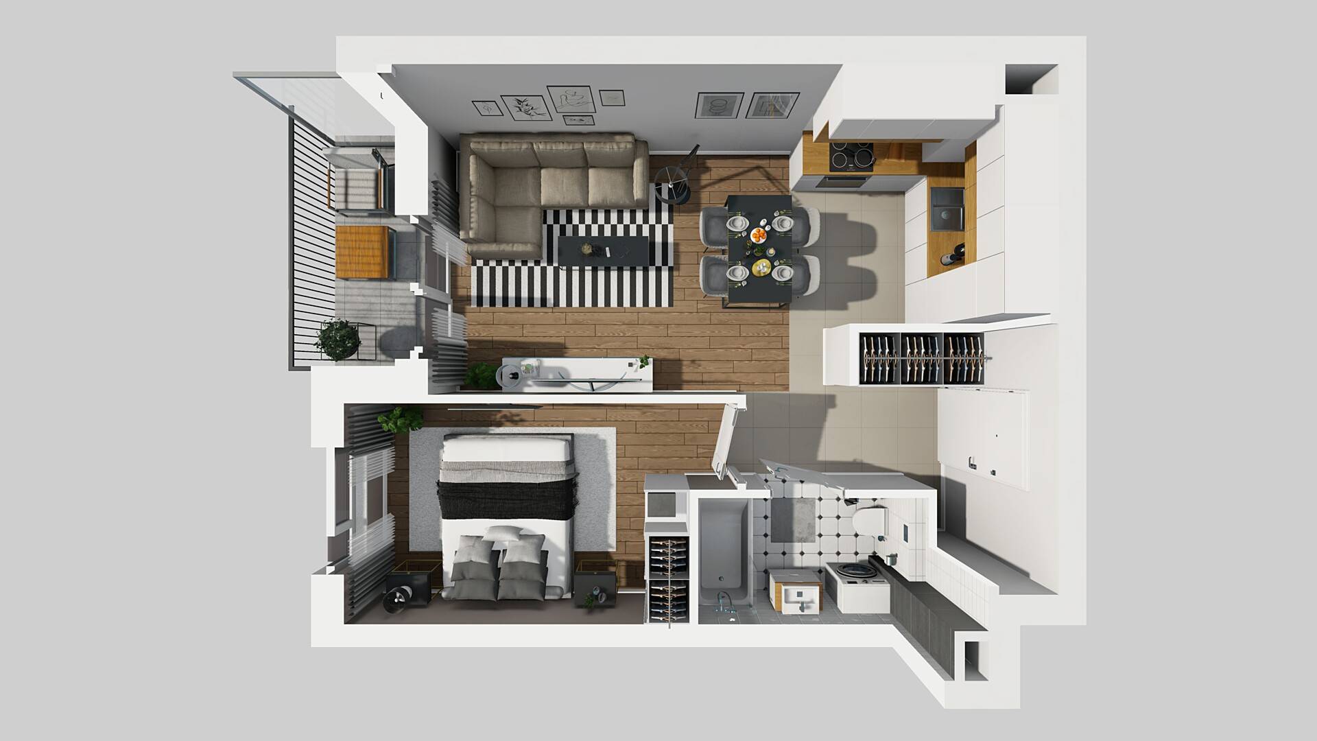 OSIEDLE ARKADIA – inwestycja Dom Development - lokal B1 26, budynek B1