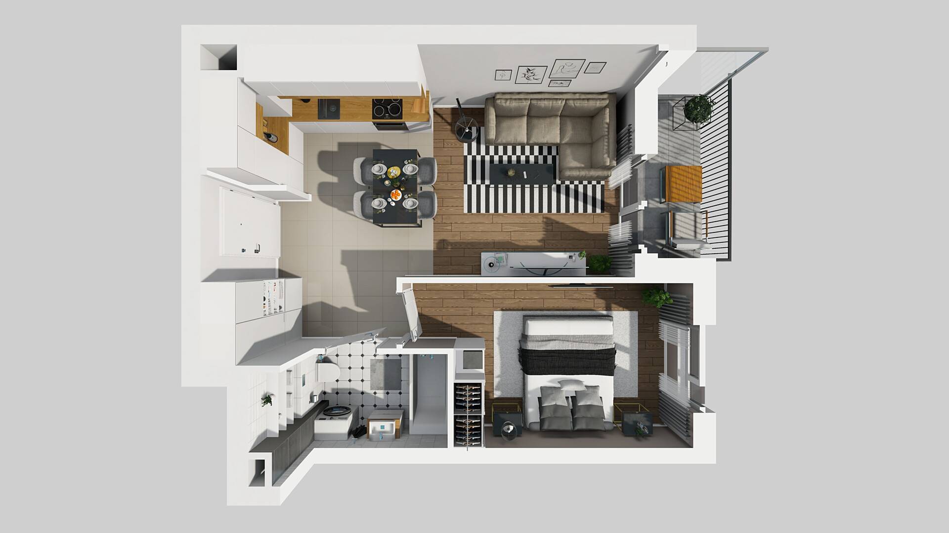 OSIEDLE ARKADIA – inwestycja Dom Development - lokal B1 43, budynek B1