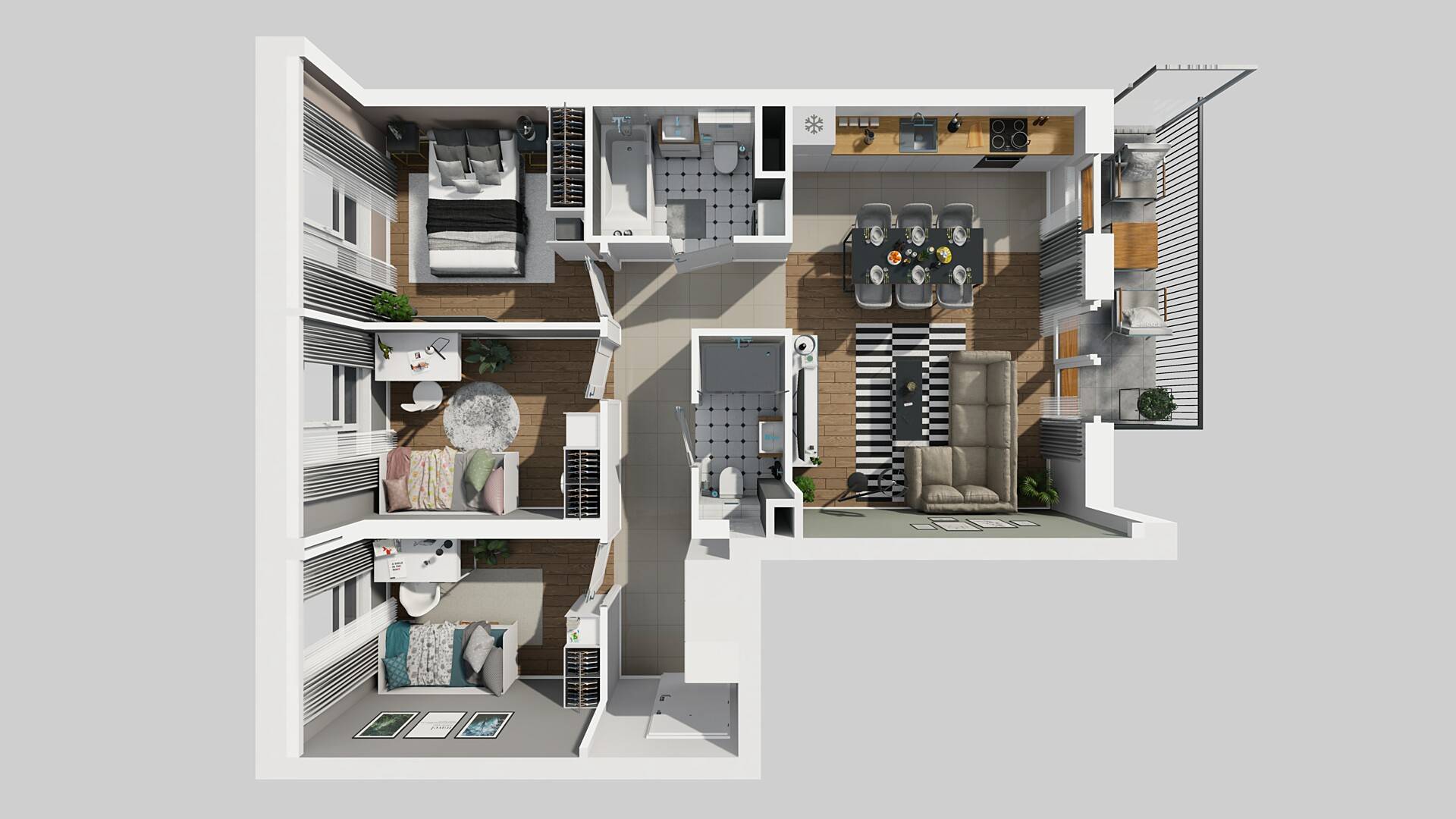 OSIEDLE ARKADIA – inwestycja Dom Development - lokal B1 45, budynek B1