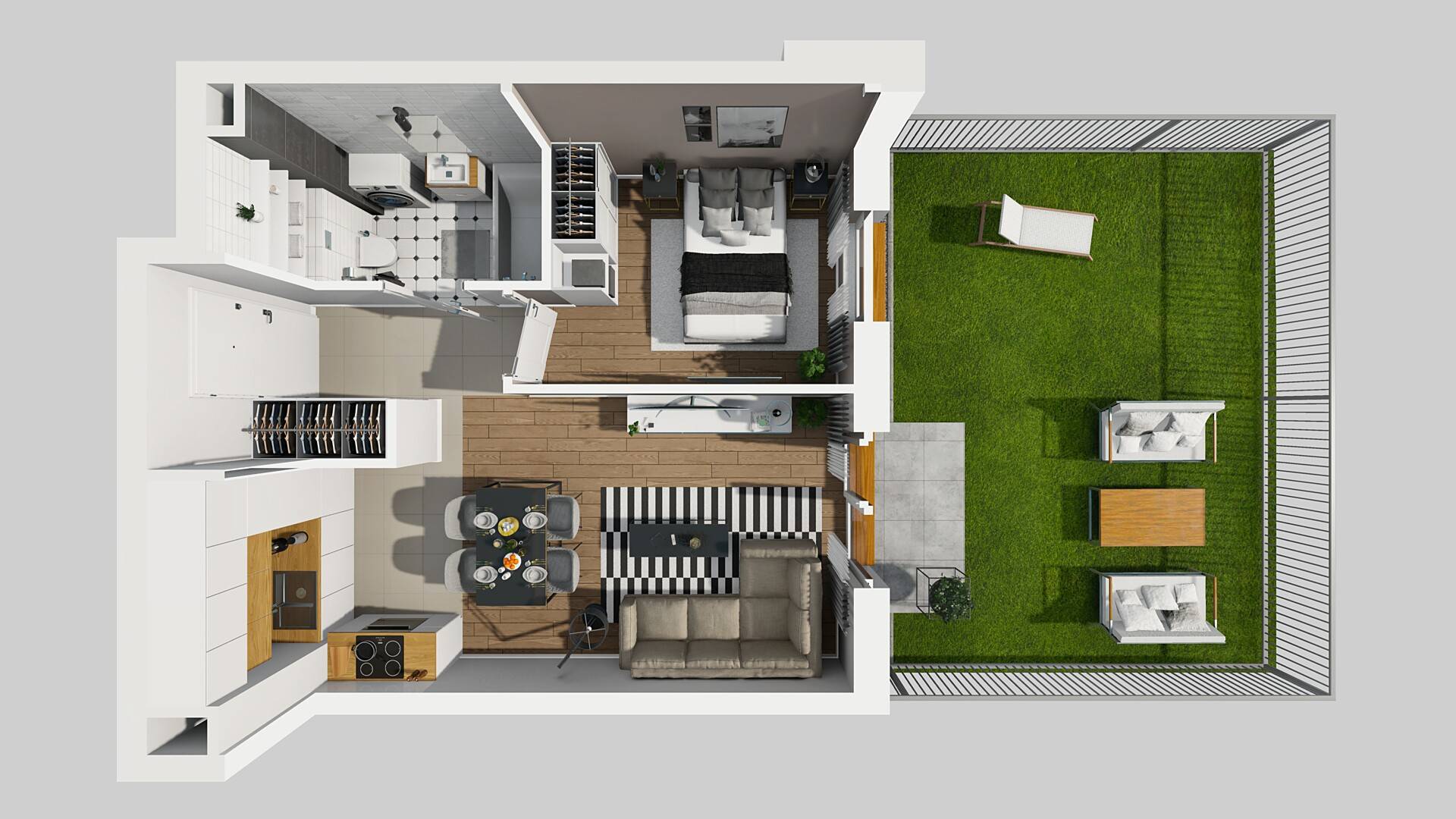 OSIEDLE ARKADIA – inwestycja Dom Development - lokal B1 50, budynek B1